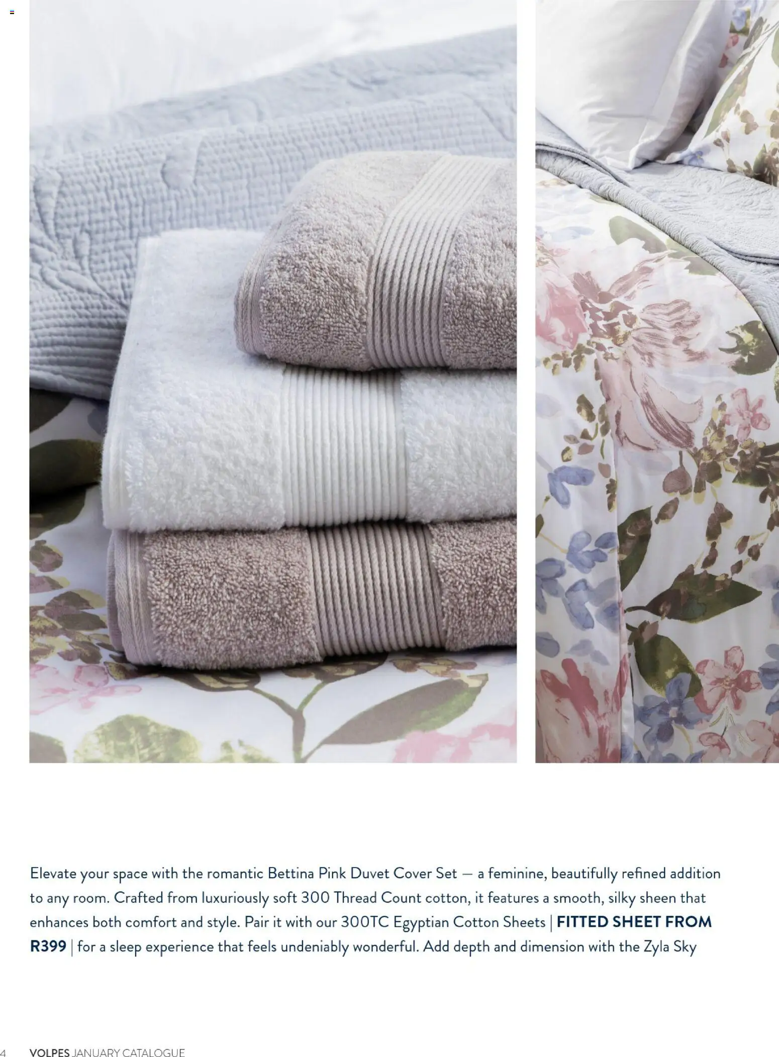 New Volpes catalogue – valid from 01/01/2026 | Page: 8 | Products: Cover, Duvet