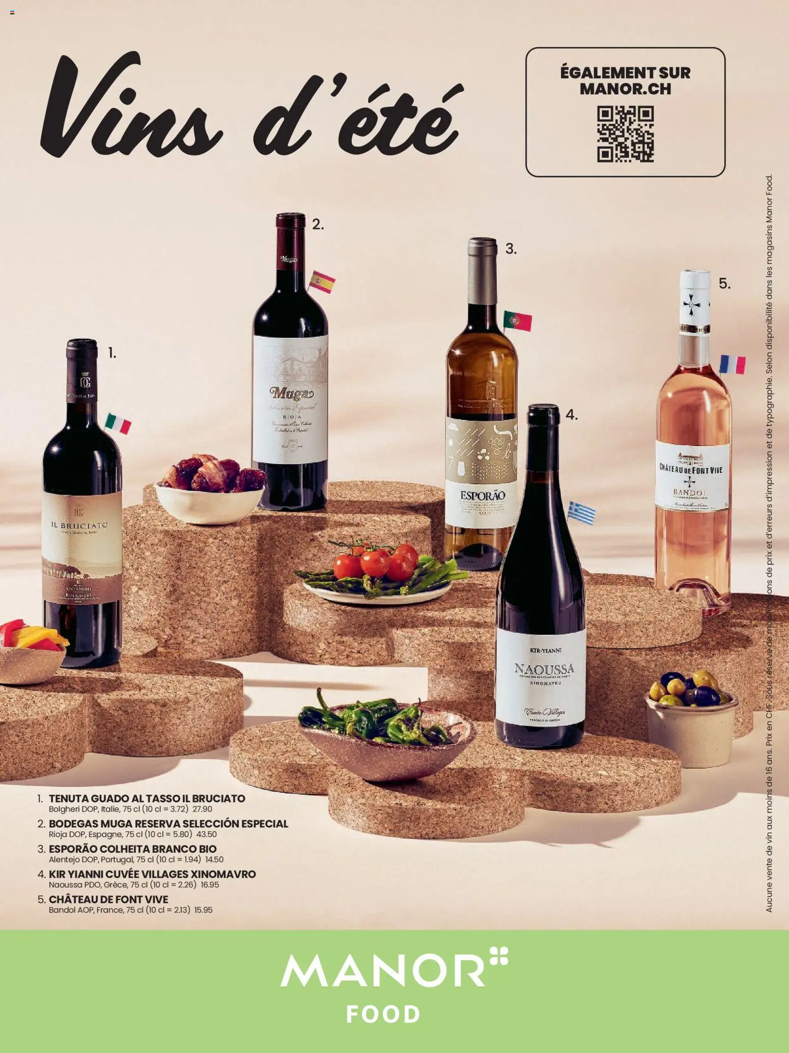 Manor aktionen Summer Food FR – gültig ab 12.05.2026 | Seite: 16