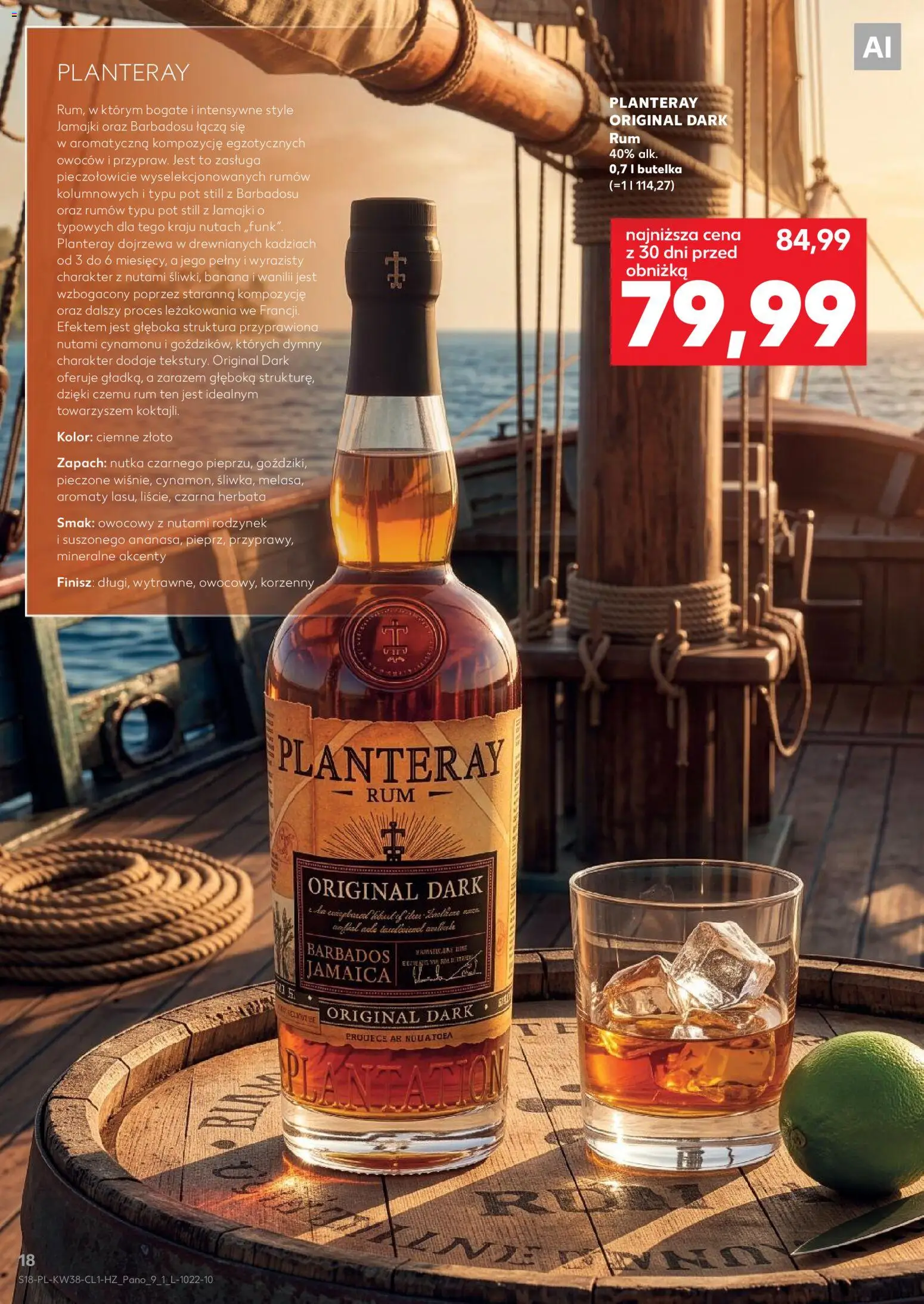 Kaufland Polsko leták - Barek od 17.09.2026 | Strana: 18 | Produkty: Rum