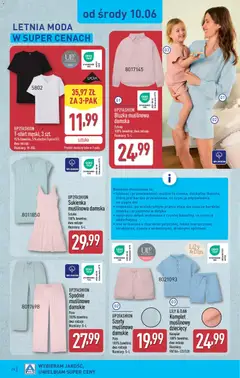 Pogląd oferty "Aldi gazetka" - ważna od 08.06.2026 | Strona: 26 | Produkty: Szorty, Bluzka, Spodnie, Sukienka