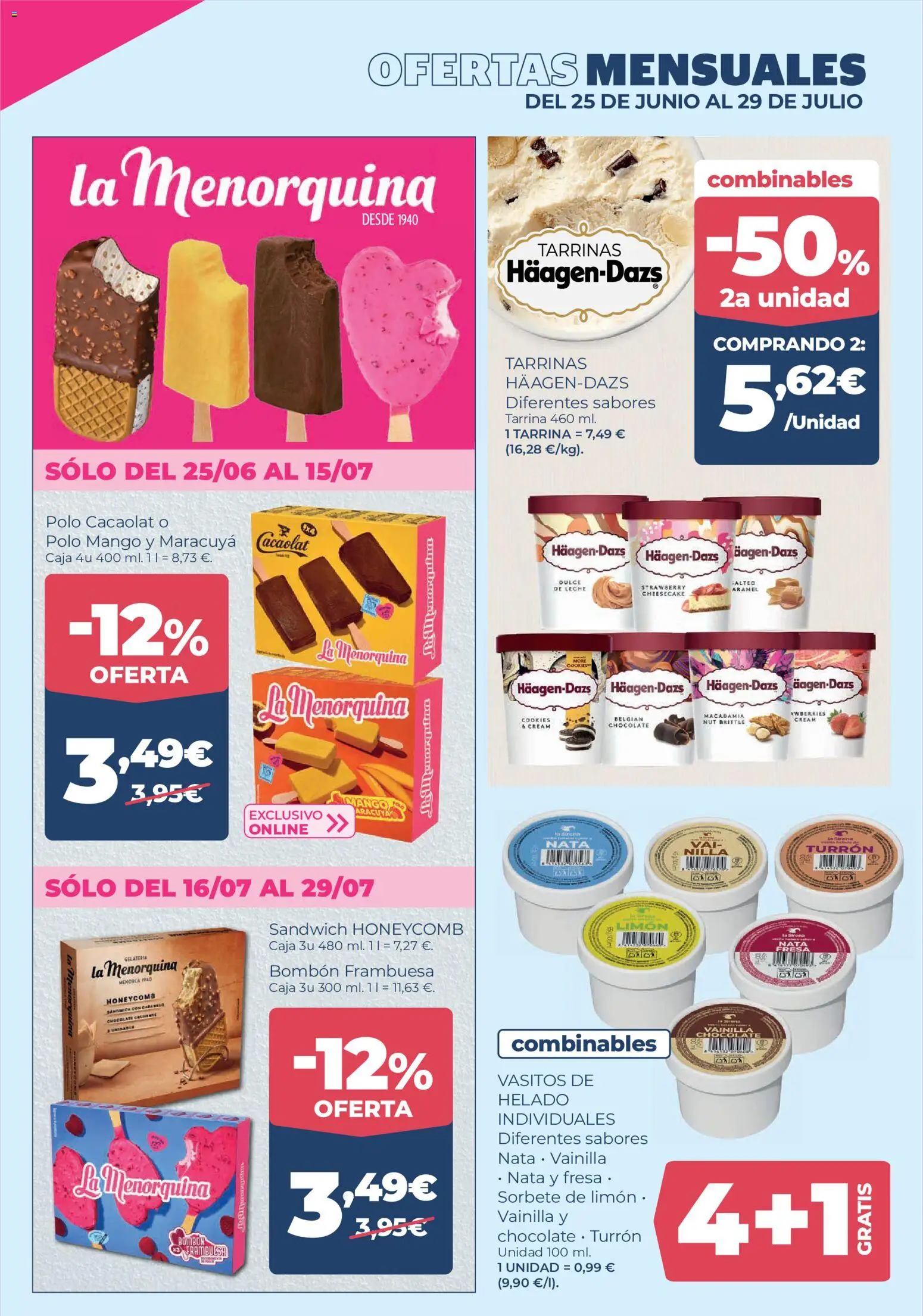 La Sirena Catálogo de helados │ válido desde el 25/06/2026 | Página: 5