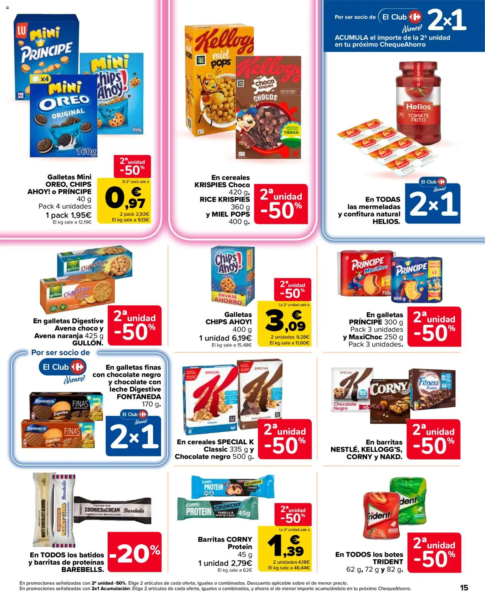 Carrefour Market folleto │ válido desde el 10/09/2026 | Página: 15 | Productos: Oreo, Chocolate, Galletas, Tierra