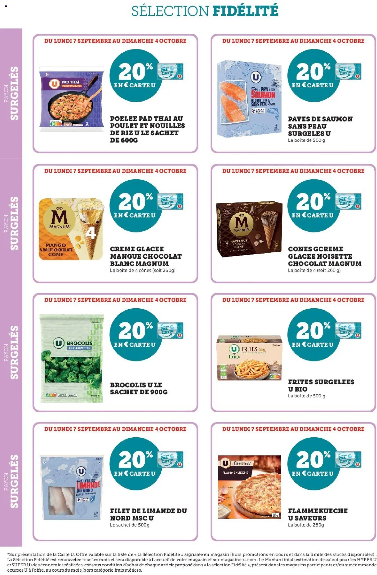 {H1} | Page: 40 | Produits: Mangue, Riz, Nouilles, Crème