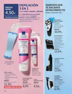 Vista previa Catálogo AVON campaña 5 válido desde el 01.05.2026 | Página: 154