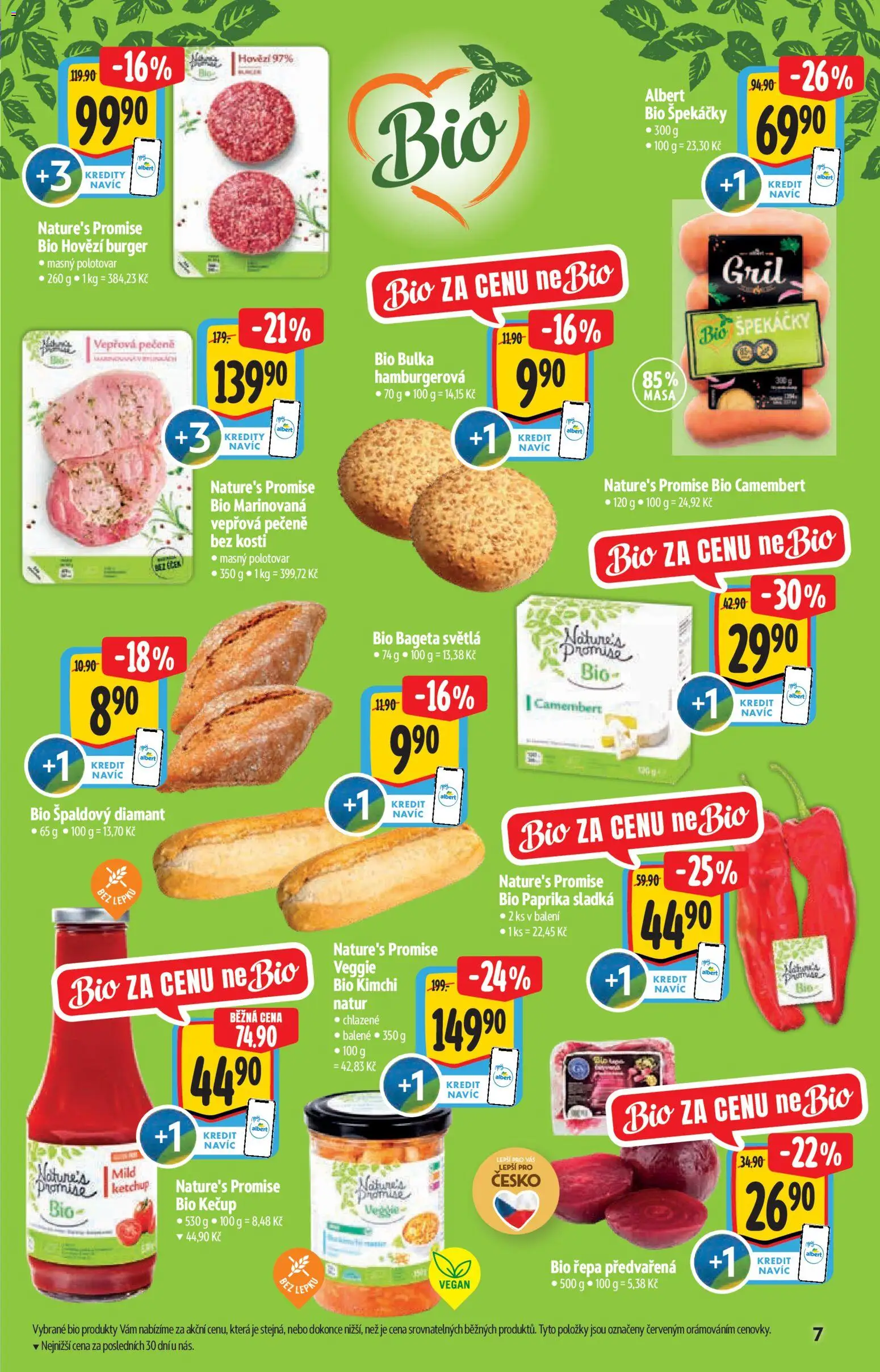 Albert katalog - Hypermarket - Gril od 22.07.2026 | Strana: 7 | Produkty: Veggie, Kečup, Kimchi, Camembert