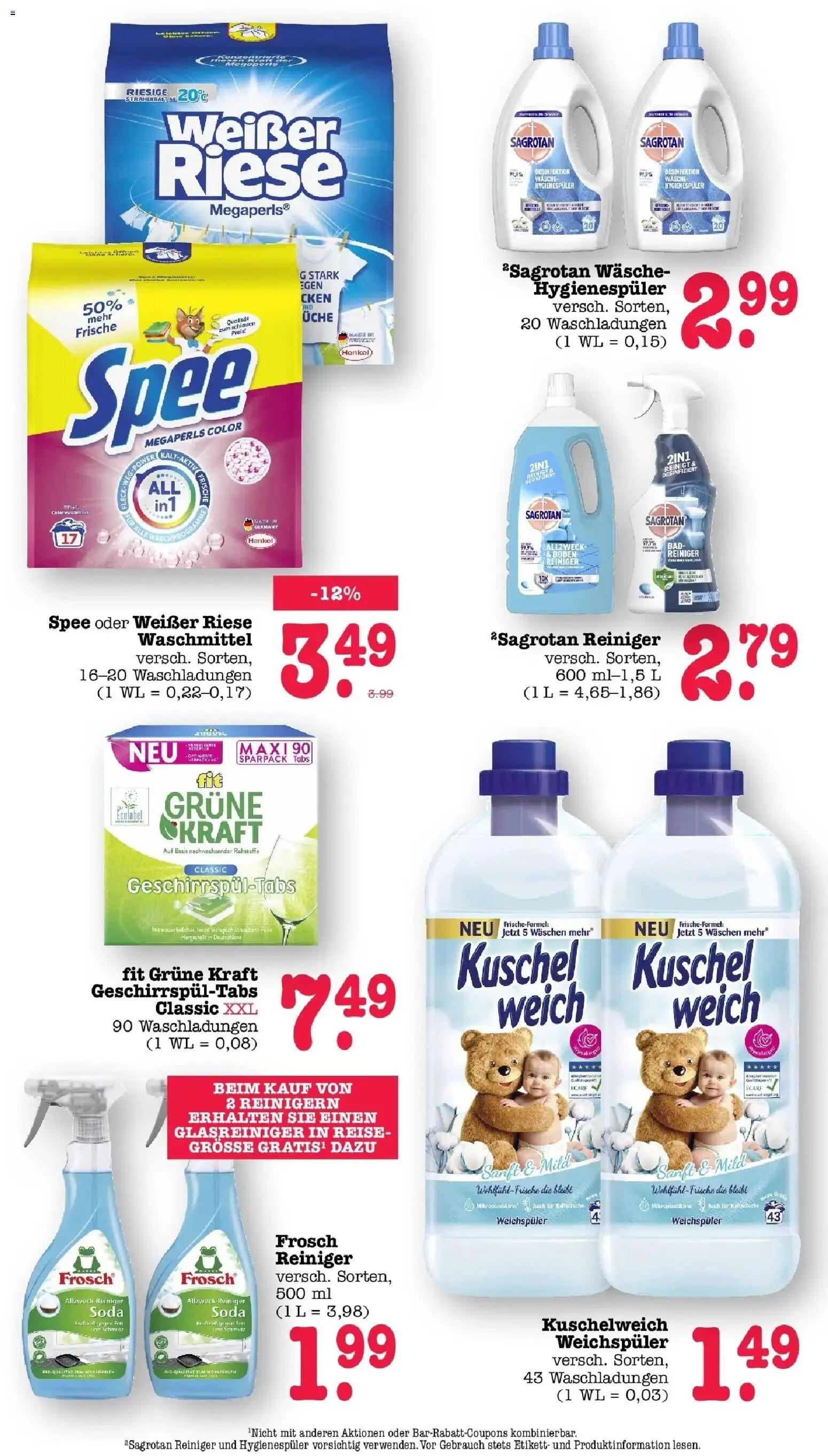 Edeka Prospekt Bühlertal – gültig ab 27.07.2026 | Seite: 56 | Produkte: Bad, Kuschelweich, Spee, Waschmittel