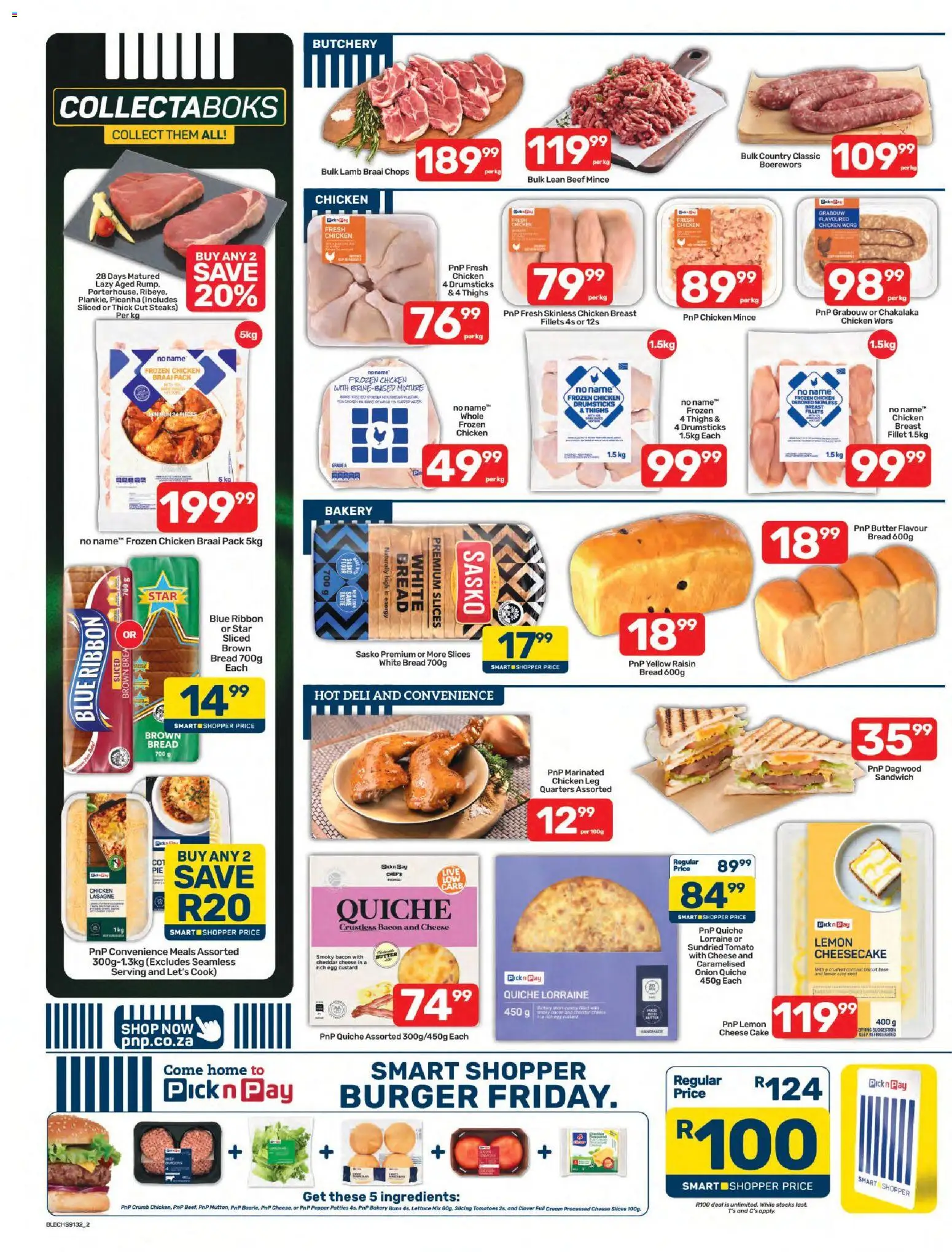 New Pick n Pay catalogue – valid from 23/10/2026 | Page: 2 | Products: Flour, Ingredients, Butter, Tomatoes