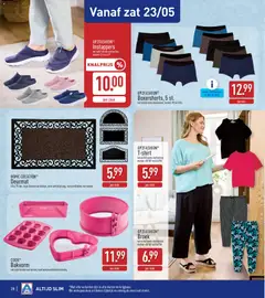 Aldi folder week 21 - Voorbeeld van een folder van Aldi, geldig van 18.05.2026 | Pagina: 28 | Producten: Deurmat, Broek
