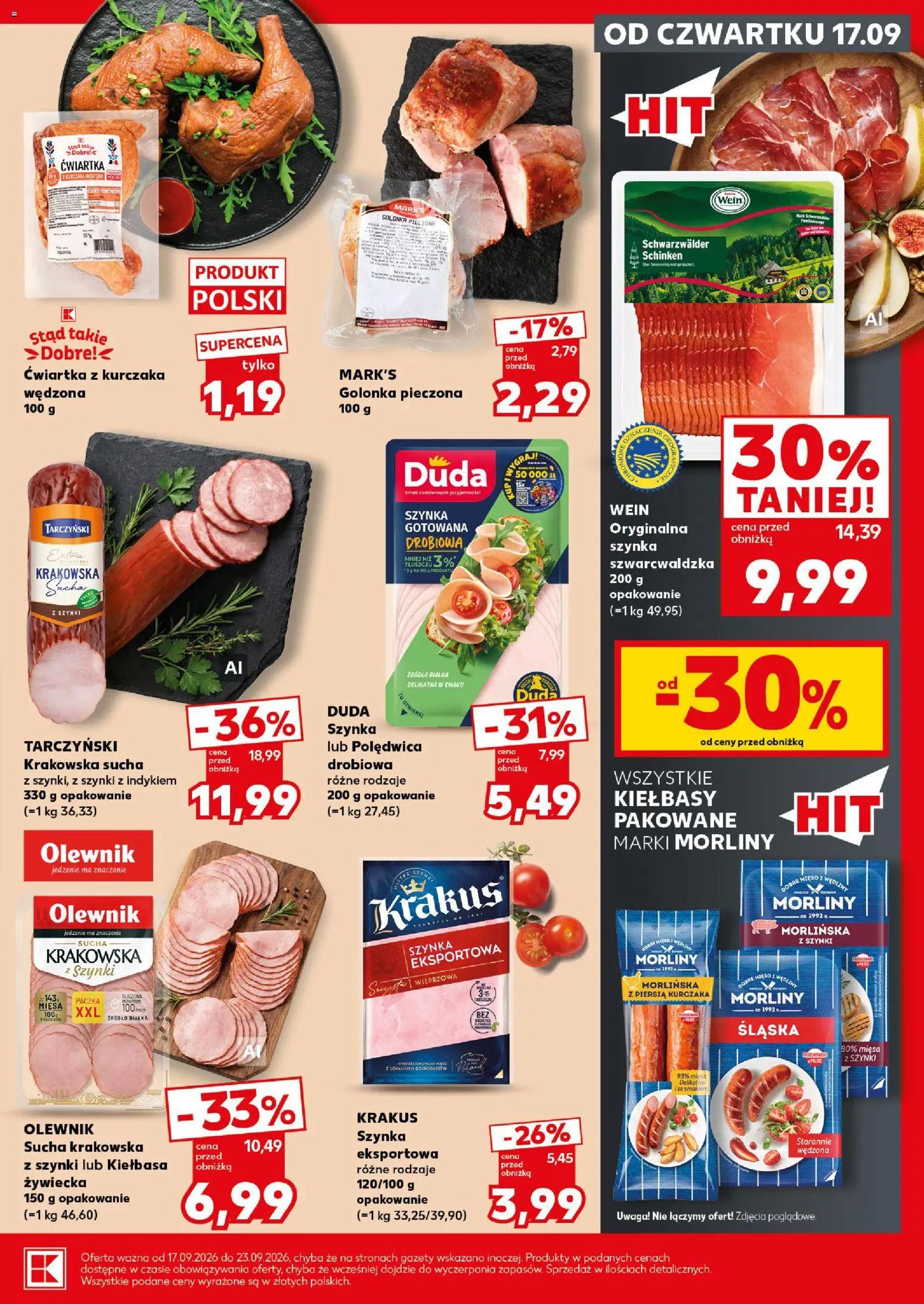 Kaufland Polsko leták - Mocny start od 21.09.2026 | Strana: 17