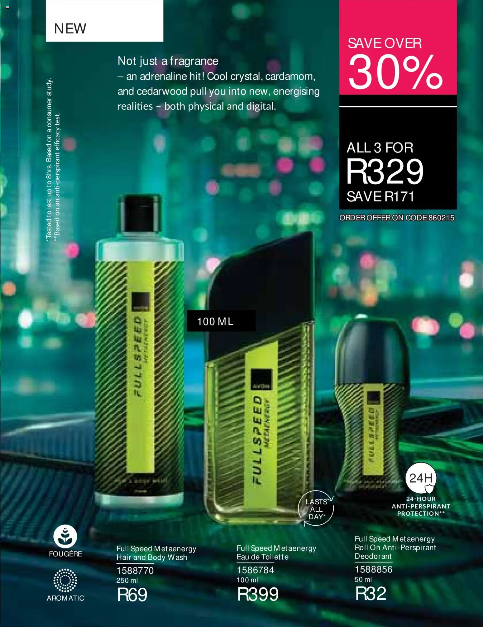 New Avon catalogue – valid from 01/08/2026 | Page: 73 | Products: Fragrance, Eau de toilette, Antiperspirant, Body wash