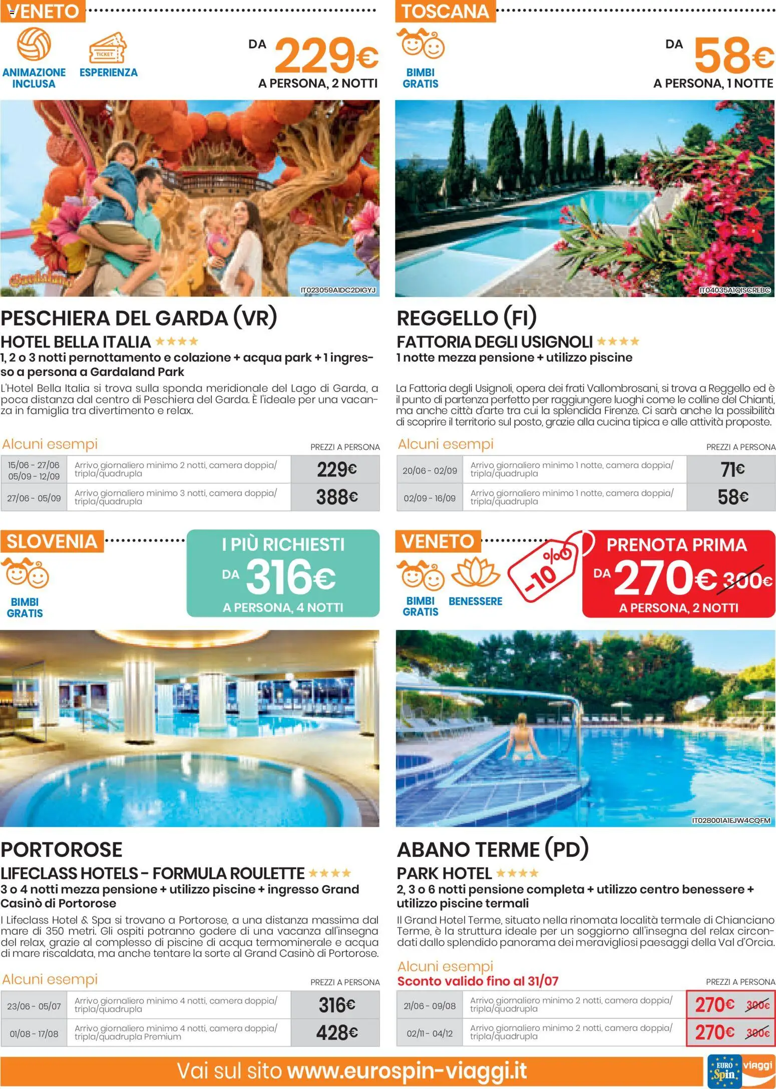Volantino Eurospin del 04.06.2026 | Pagina: 15 | Prodotti: Acqua