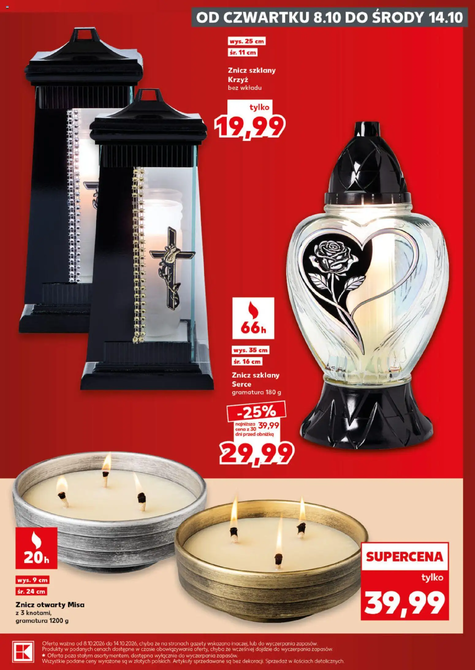 Kaufland Polsko leták - Katalog znicze od 08.10.2026 | Strana: 9