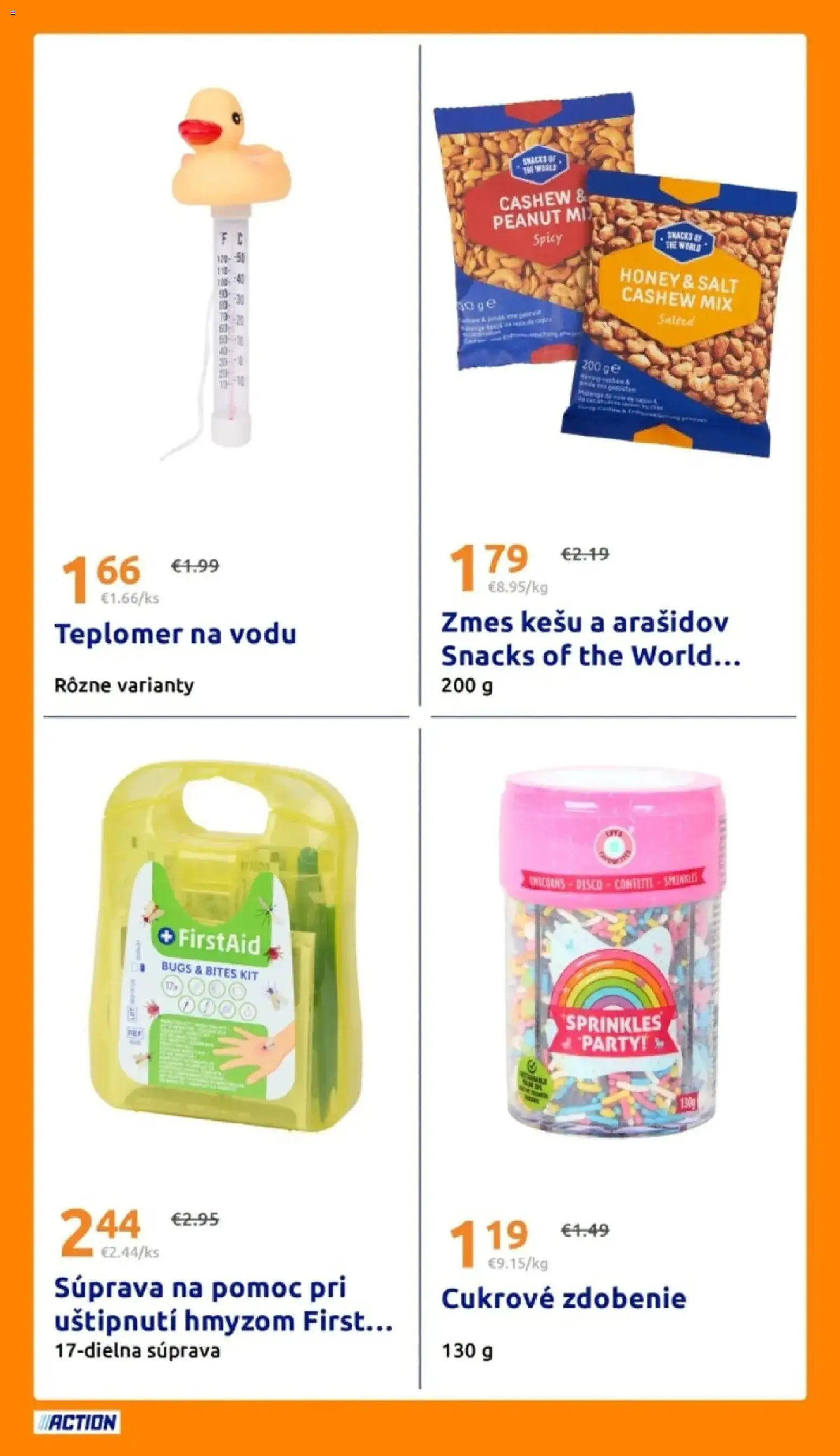 Nové Action akcie – leták je platný od 24.06.2026 | Strana: 25 | Produkty: Teplomer