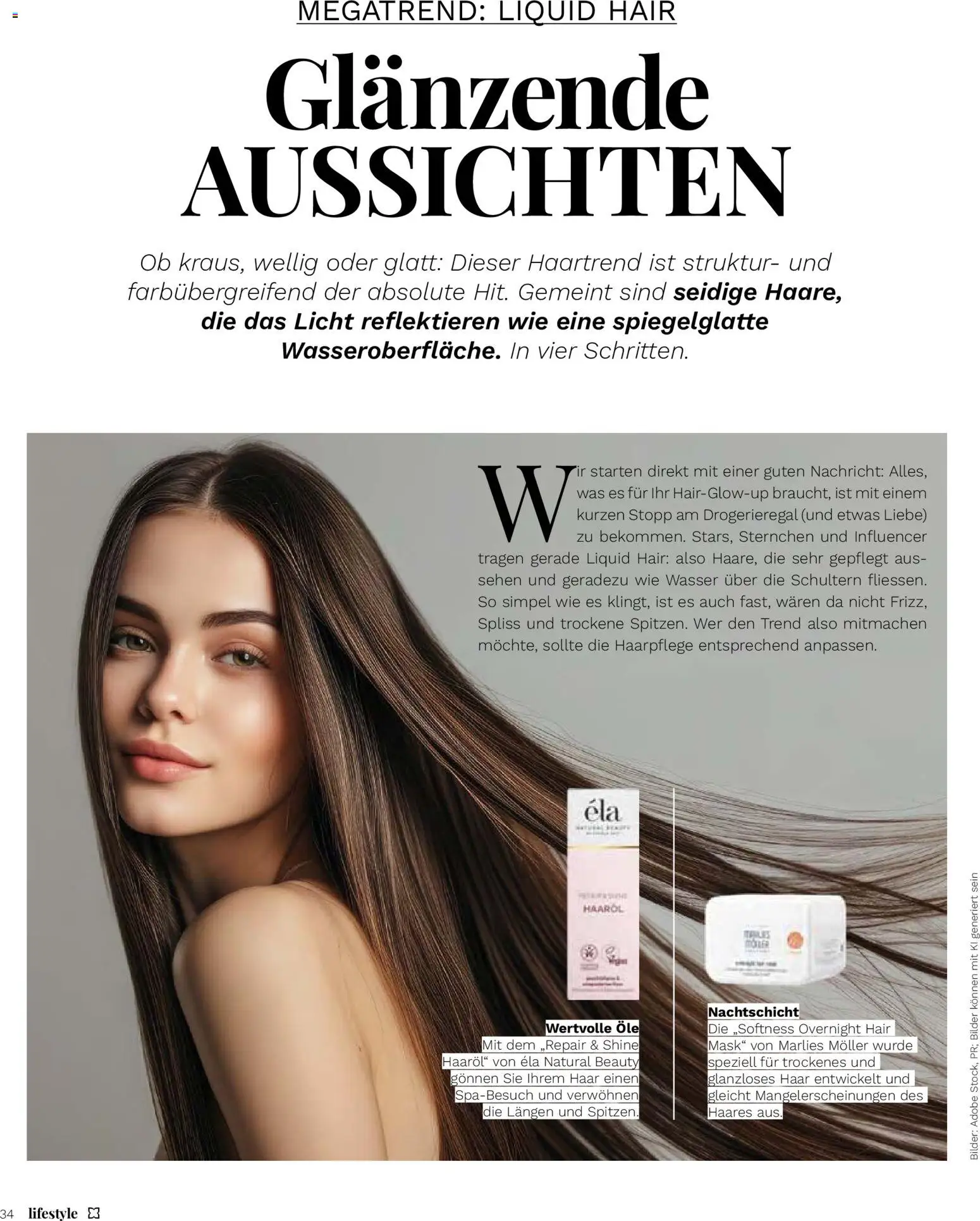 Müller aktionen Magazin – gültig ab 15.05.2026 | Seite: 34 | Produkte: Haaröl, Wasser, Sehen, Bilder