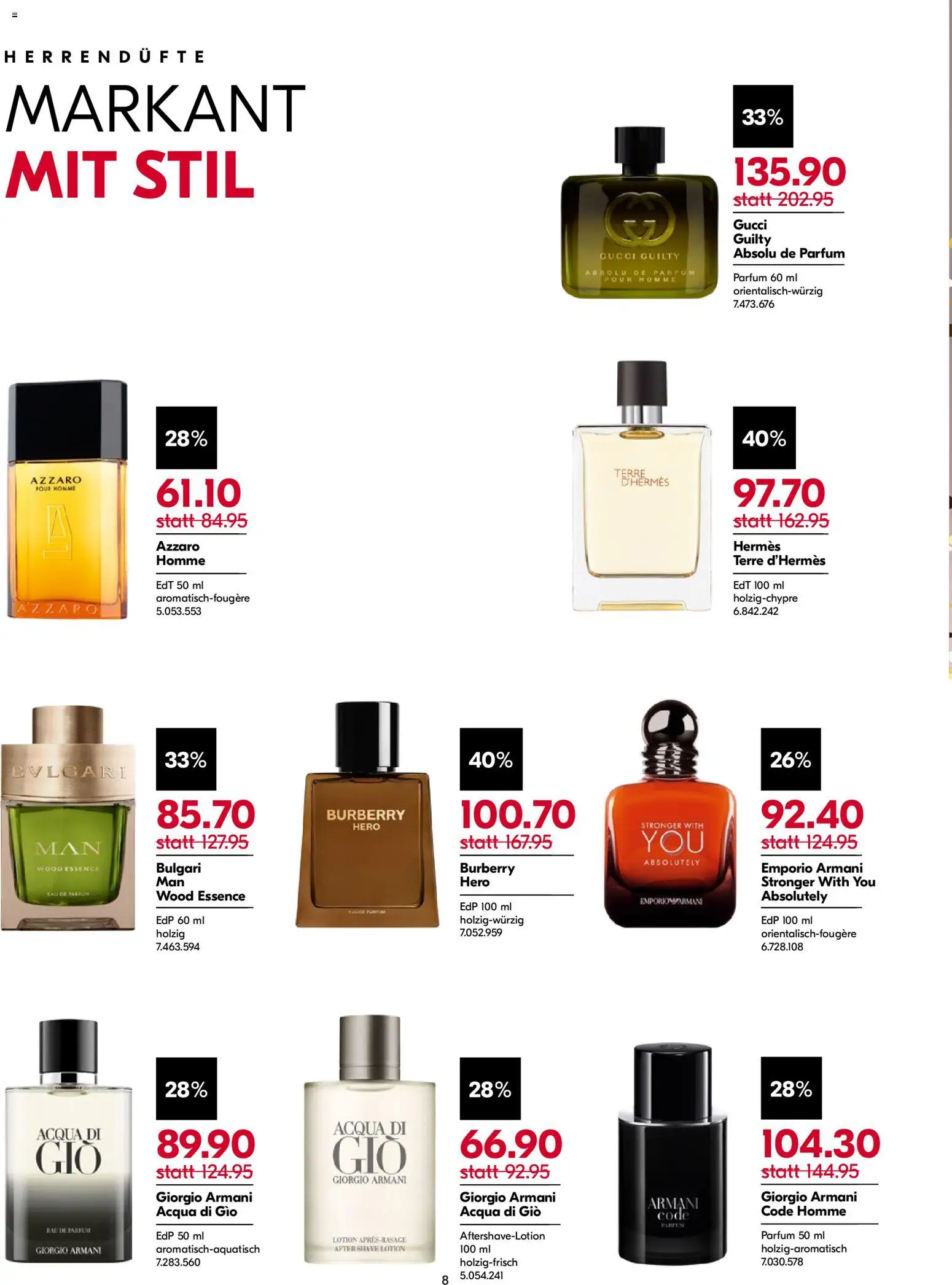 Import Parfumerie aktionen – gültig ab 17.09.2026 | Seite: 6 | Produkte: Eau de Parfum, Parfüm