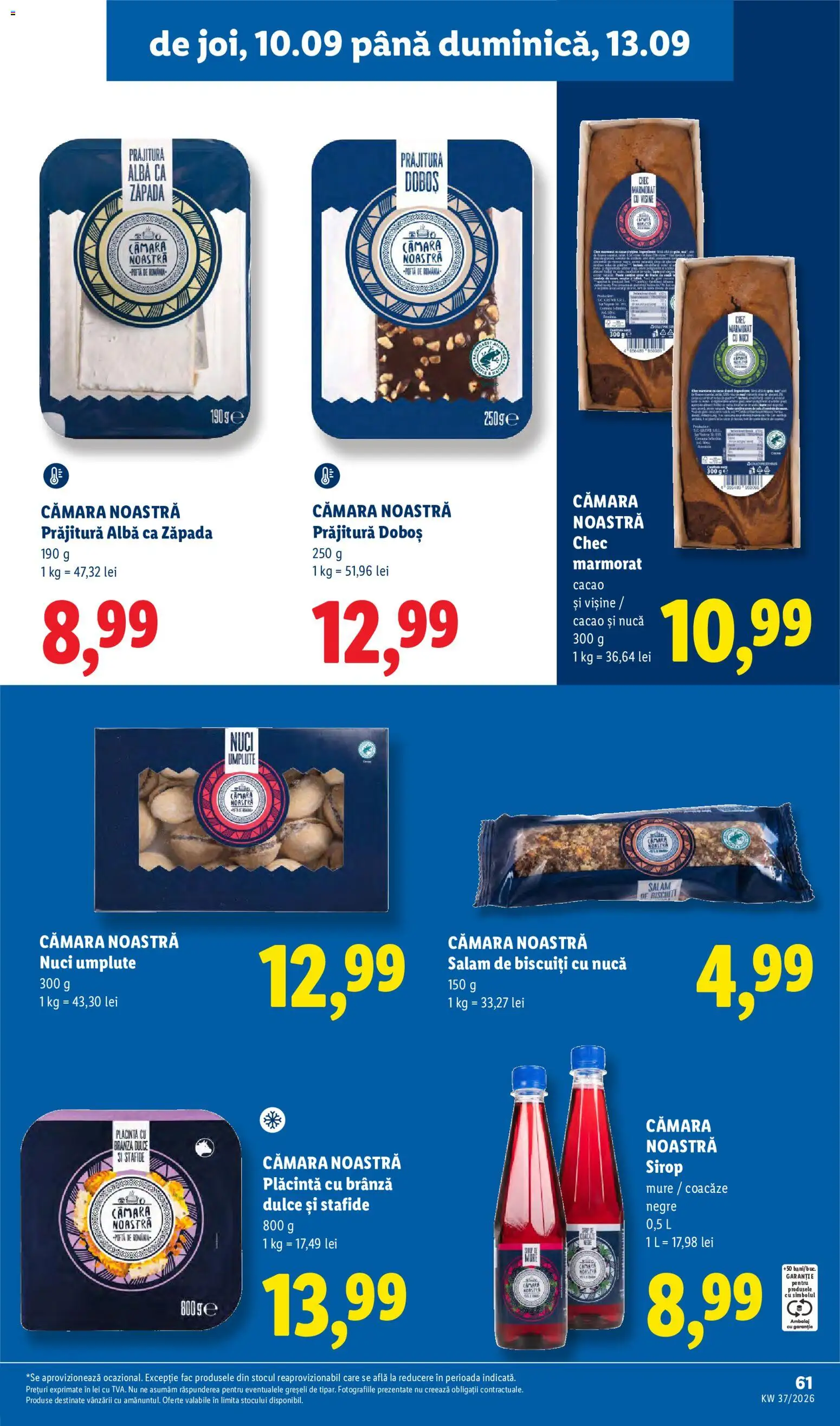 Noul catalog Lidl – valabil de la 07.09.2026 | Pagină: 61