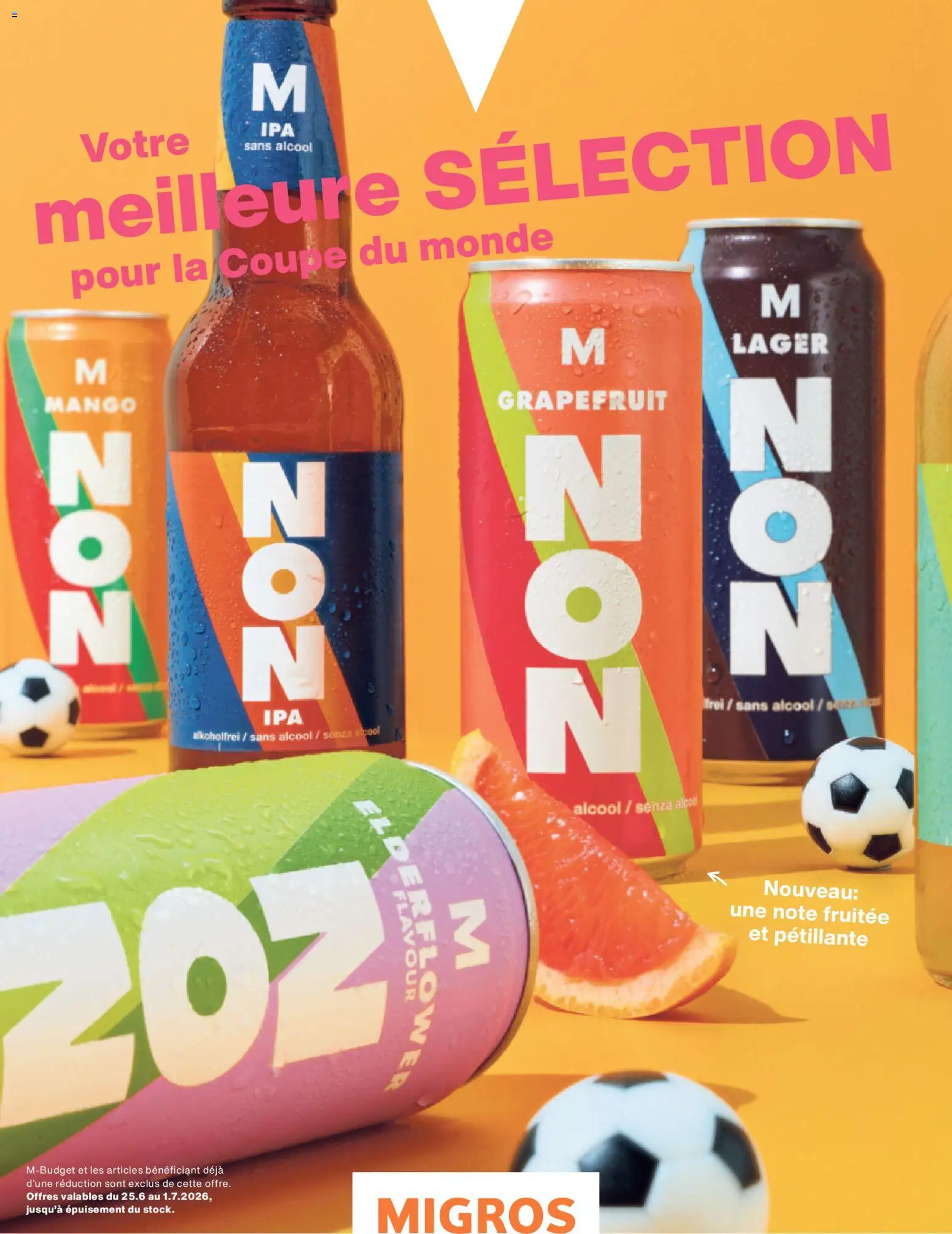 Migros aktionen Magazine FR – gültig ab 24.06.2026 | Seite: 4 | Produkte: Grapefruit, Mango