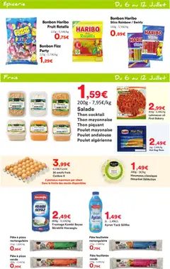 Hmarket - Prévisualisation de Hmarket catalogue valide à partir de 06/07/2026 | Page: 4 | Produits: Thon, Œufs, Pizza, Thé