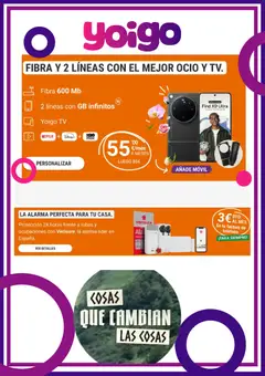 Vista previa Yoigo ofertas válido desde el 15.05.2026