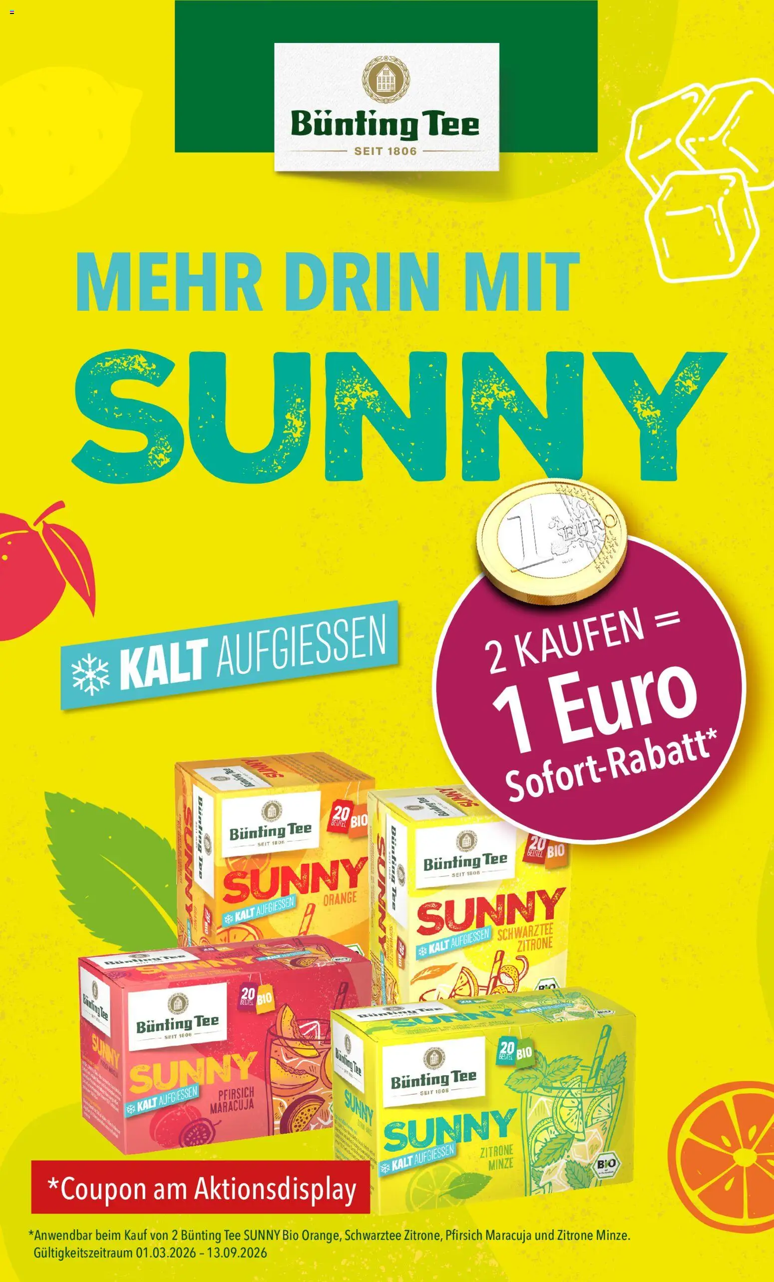 Combi Prospekt – gültig ab 07.09.2026 | Seite: 18 | Produkte: Zitrone, Pfirsich, Tee