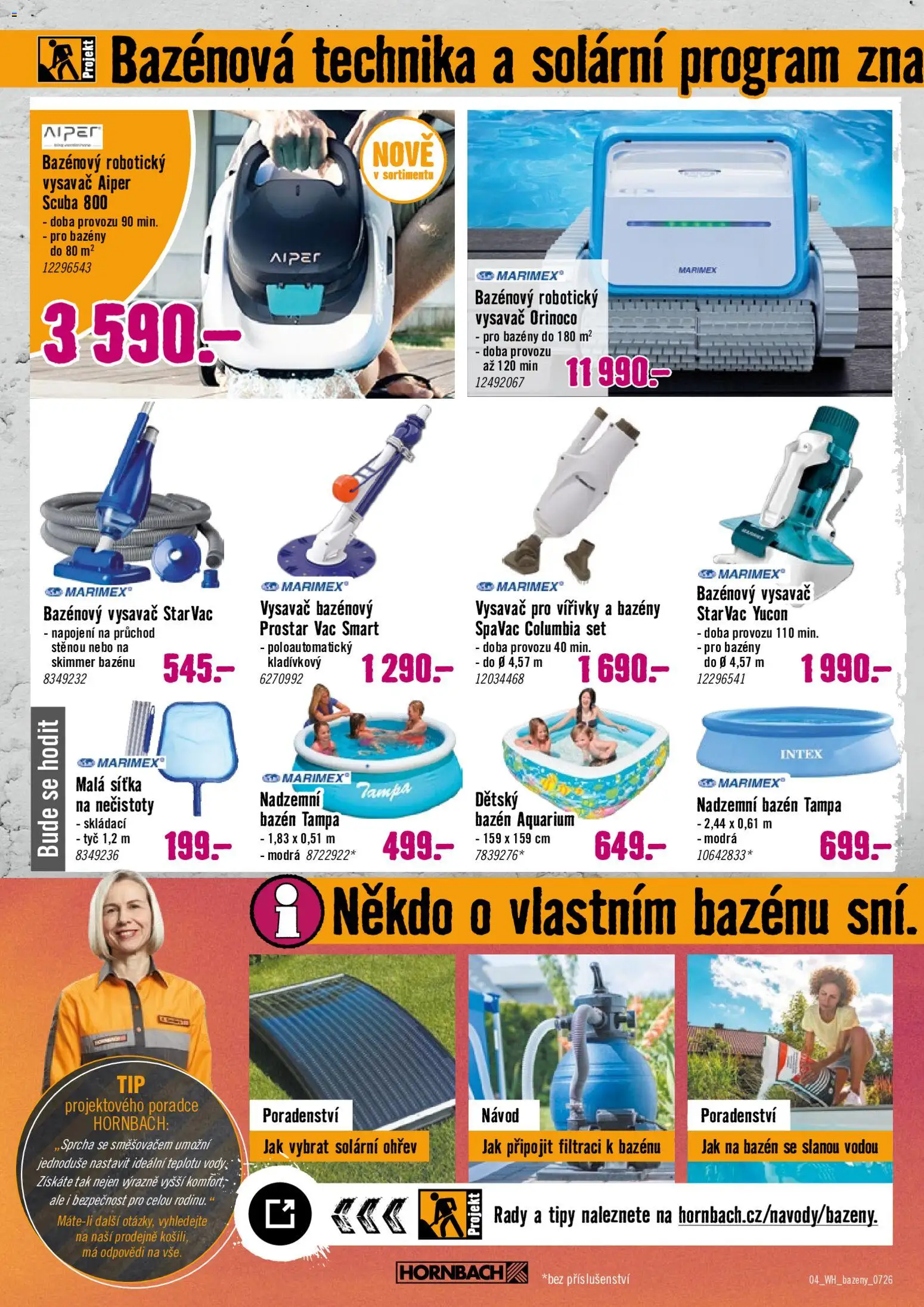 HORNBACH leták - Bazénová chemie od 01.07.2026 | Strana: 4