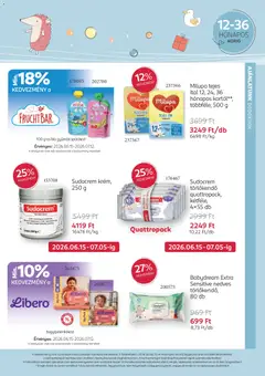 Sudocrem krém, 250 g, Védőkrém - amely érvényes a következő dátumtól: 2026.06.15. | Oldal: 10