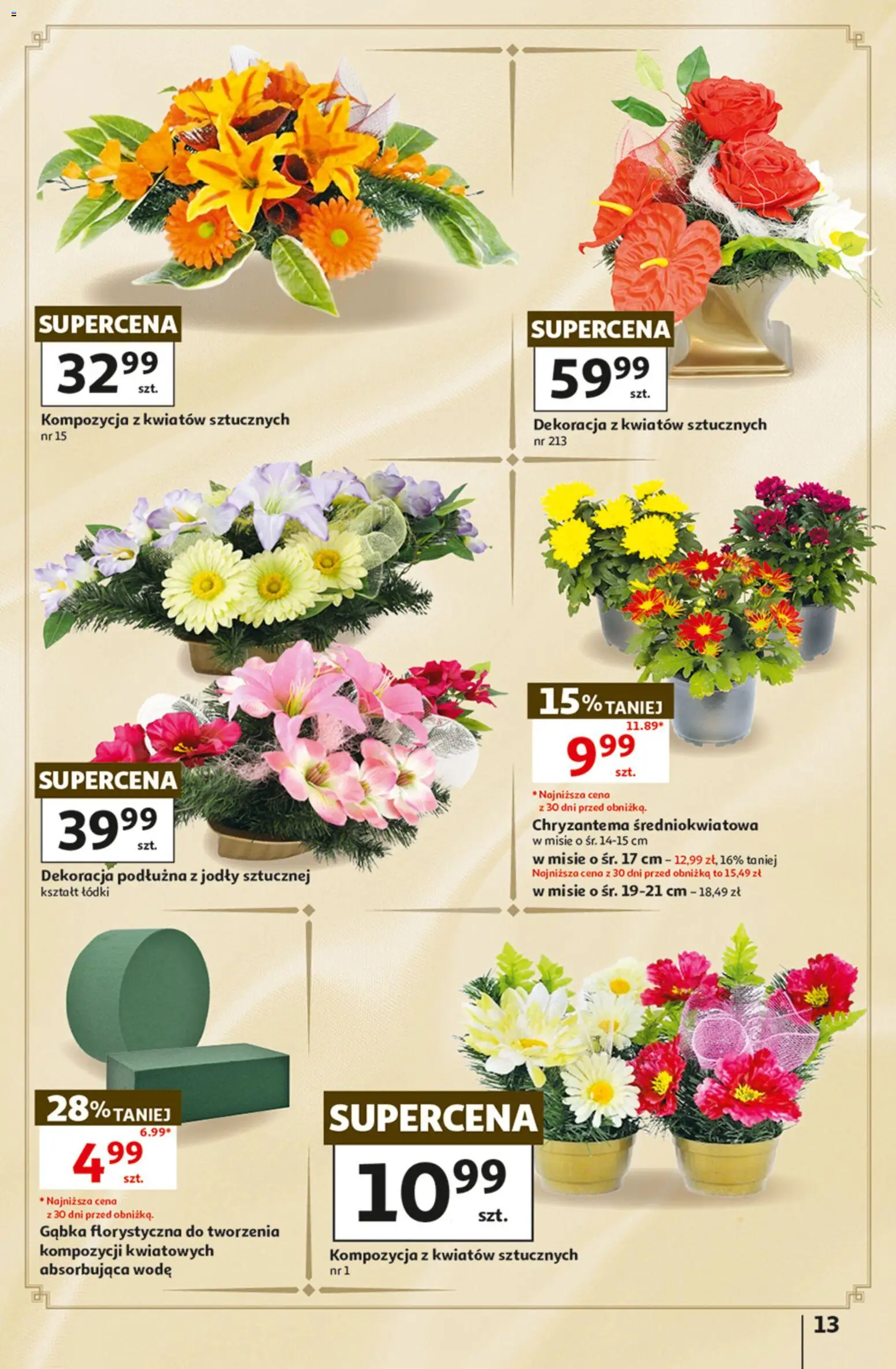 Auchan gazetka - Hipermarket od 08.10.2026 | Strona: 13 | Produkty: Gąbka