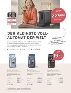 Tchibo aktionen Warme Styles ab 01.11.2026 gültig | Seite: 167 | Produkte: Kaffee, Kaffeevollautomat
