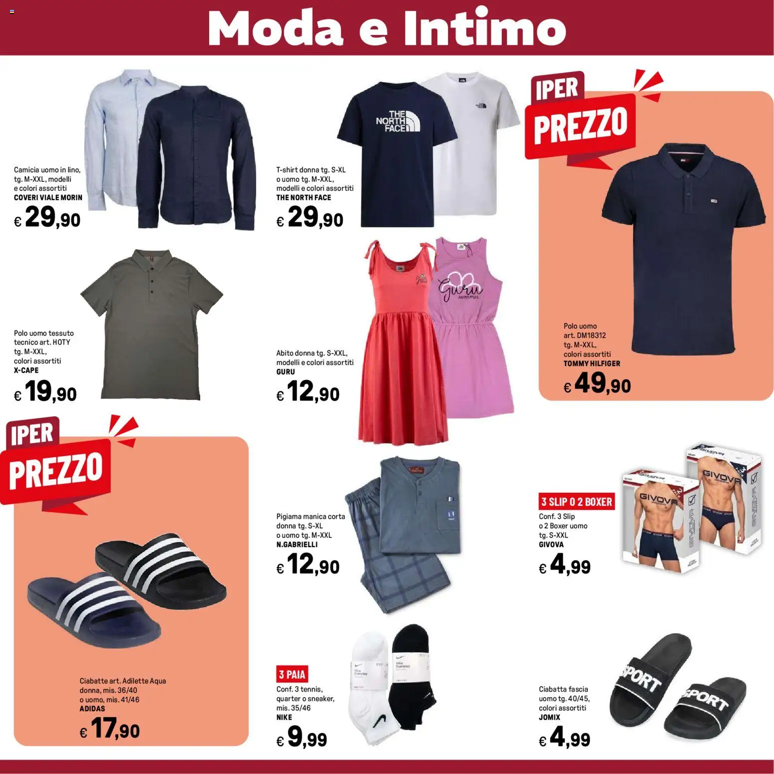 Volantino Iper del 22.05.2026 | Pagina: 31 | Prodotti: Camicia, Ciabatte, Polo, The