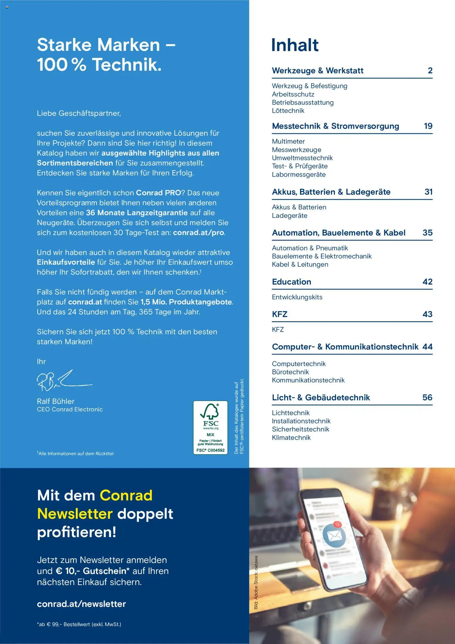 Conrad Starke Marken gültig ab 05.10.2026 | Seite: 3 | Produkte: Computer, Kabel