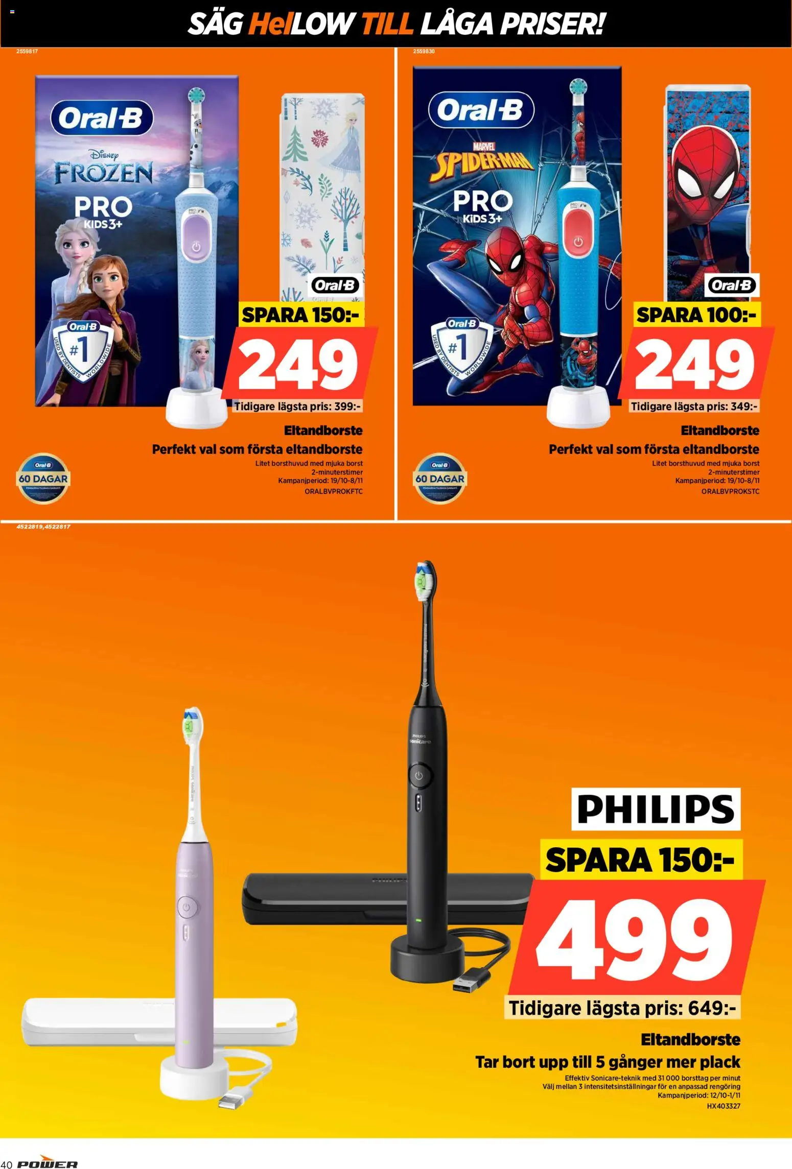 Power reklamblad aktuell från 19/10/2026 | Sida: 40
