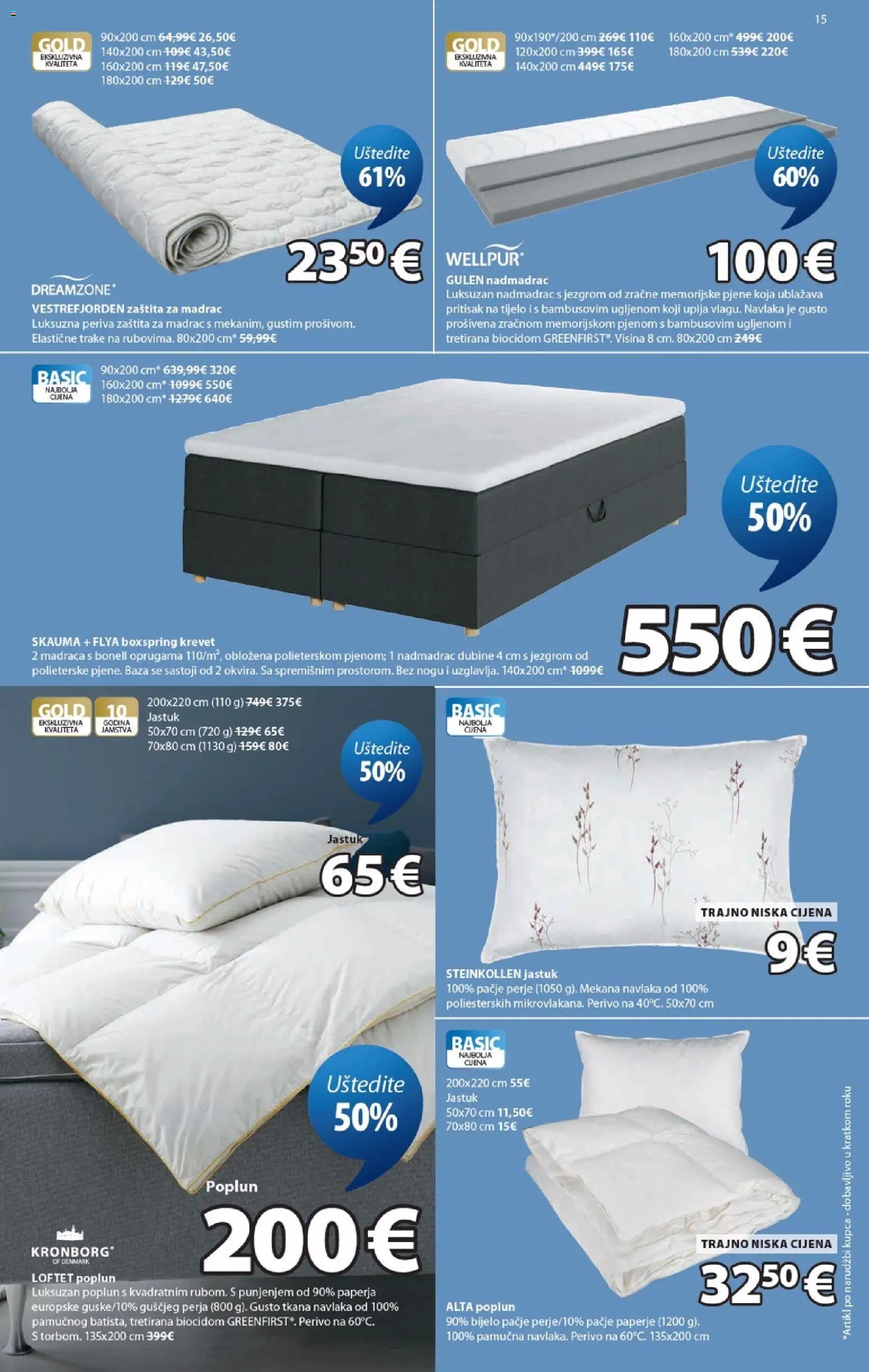 JYSK katalog | vrijedi od 02.09.2026 | Stranica: 15