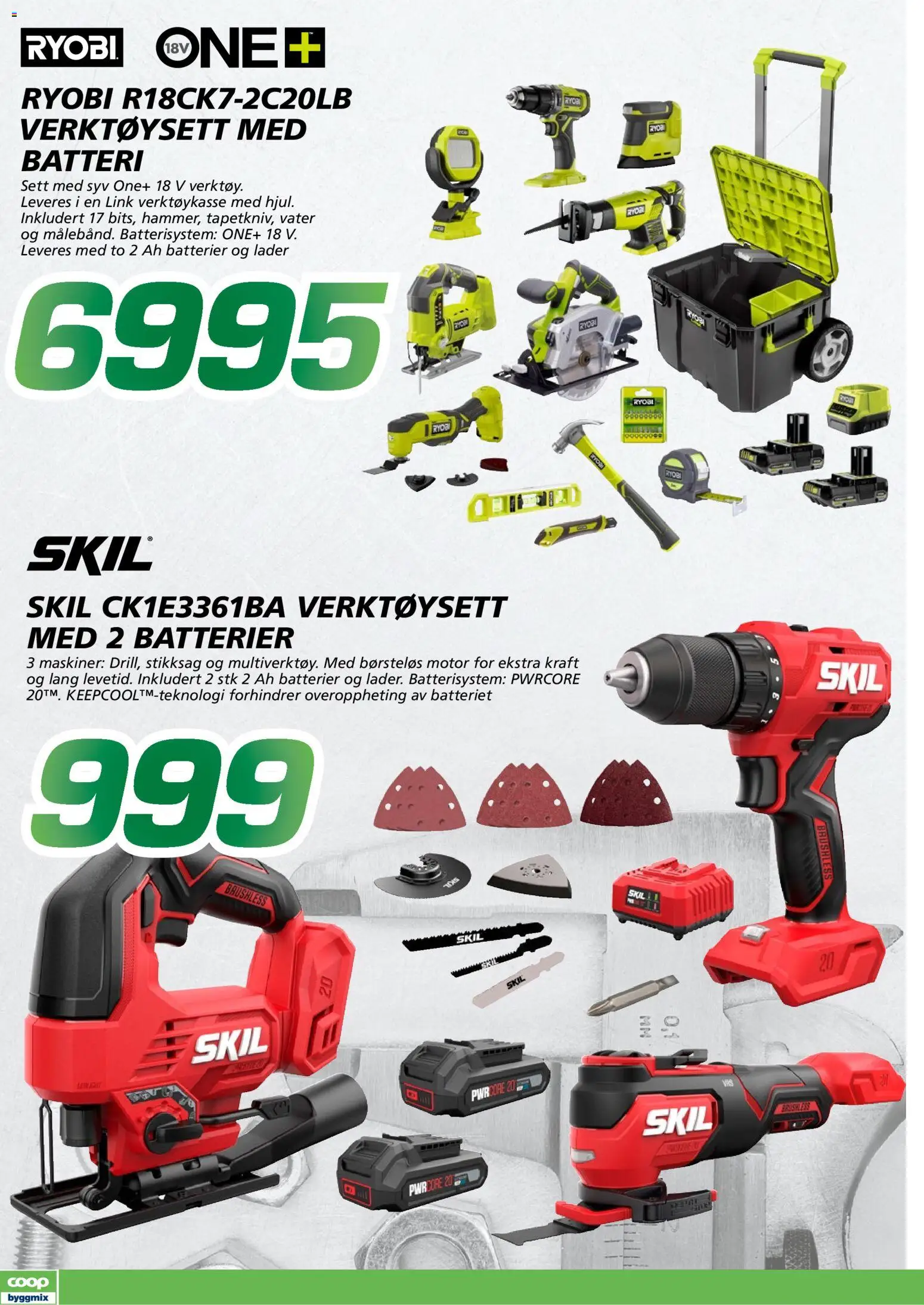 {H1} | Side: 6 | Produkter: Batterier, Ryobi, Batteri
