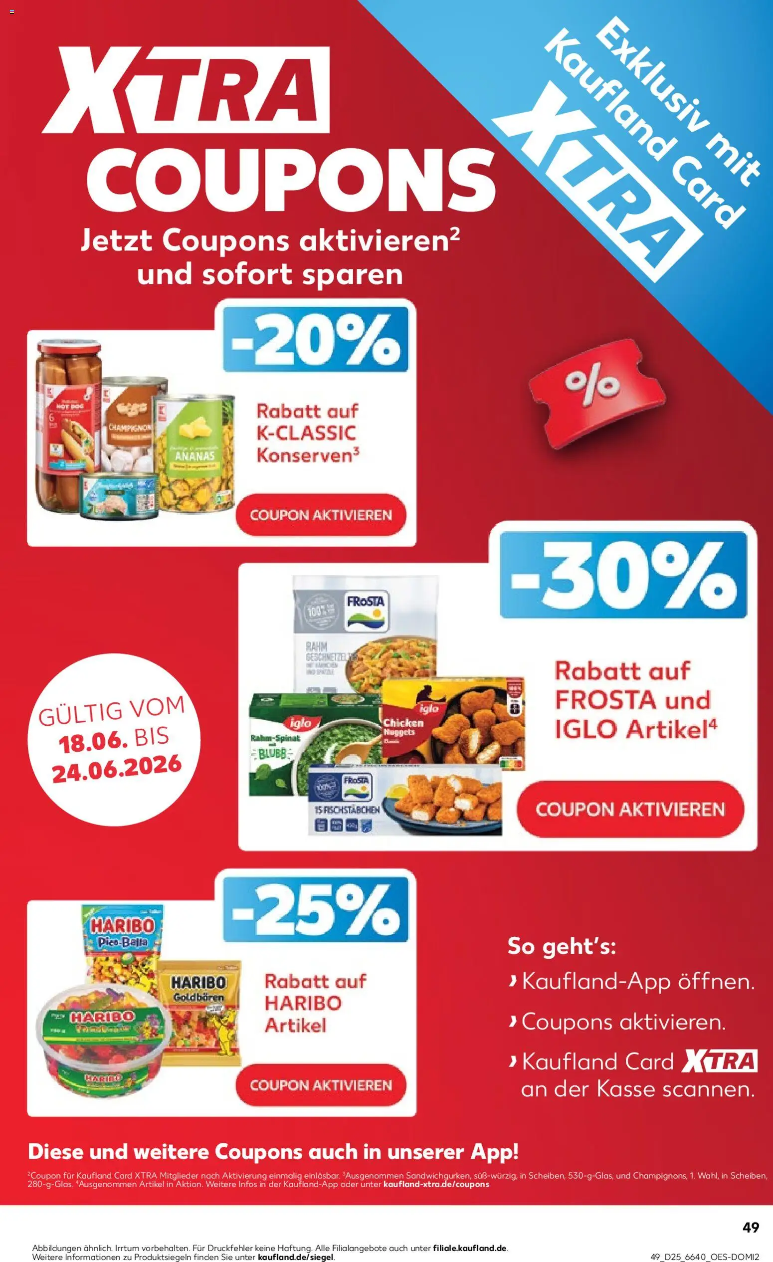 Kaufland Prospekt | 18.06.2026 | Wie erhält man einen begrenzten Rabatt? | Deutschland