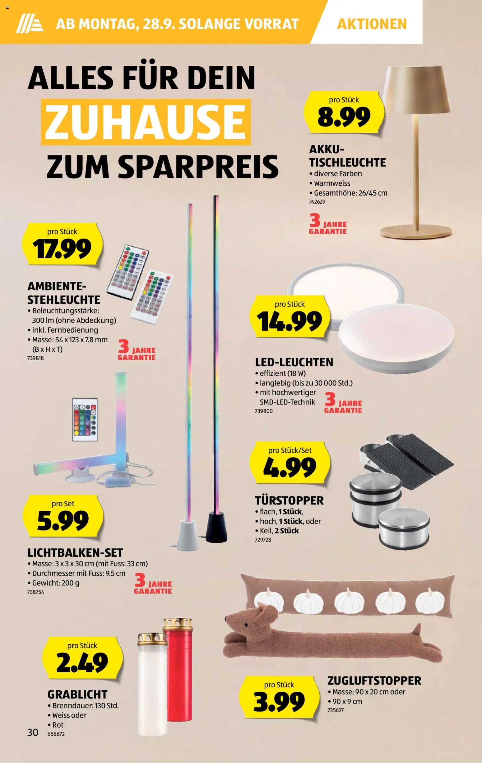 Aldi aktionen – gültig ab 24.09.2026 | Seite: 30