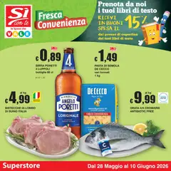 Anteprima del volantino Sì con Te volantino Superstore valido a partire dal 28.05.2026