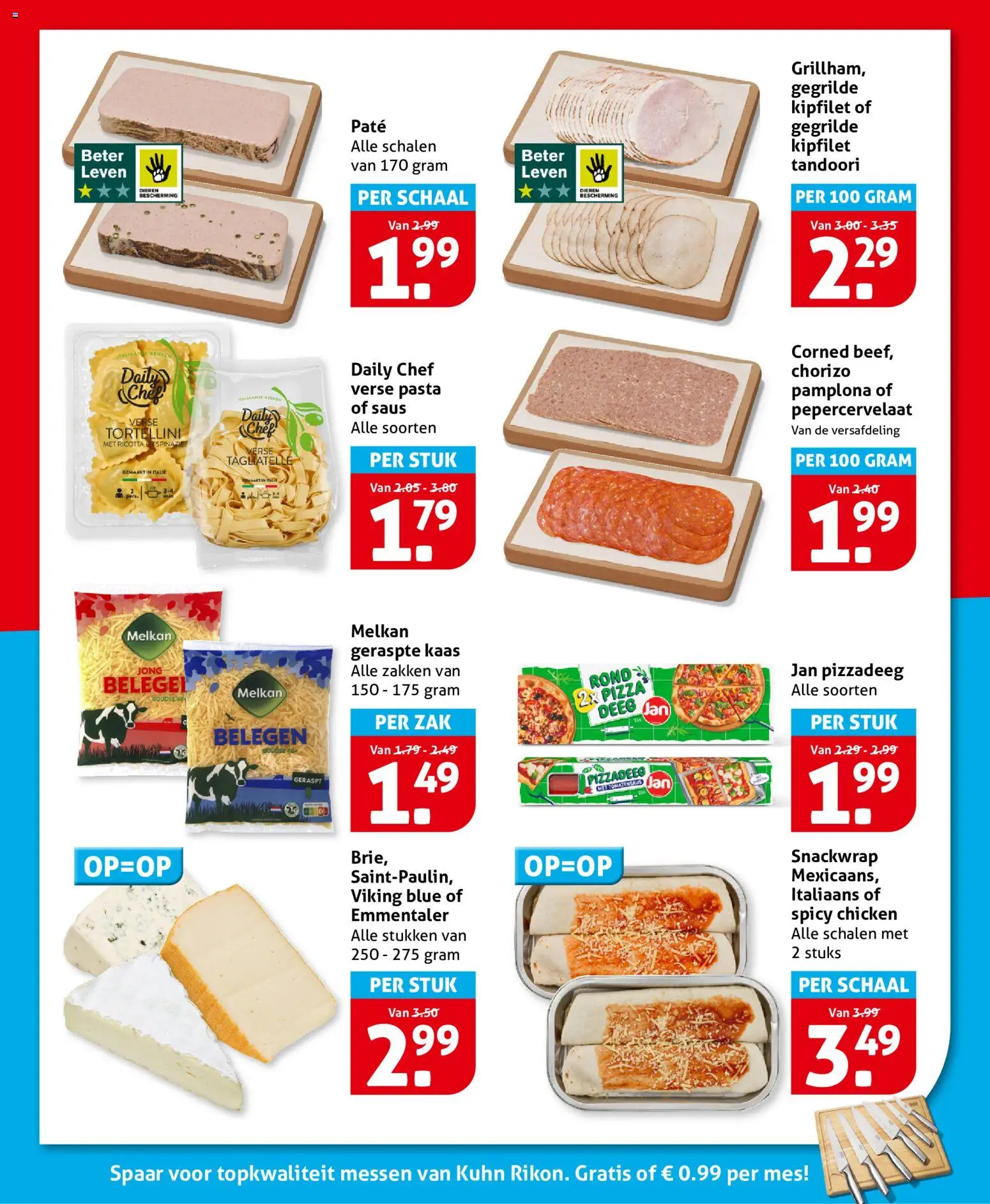 {H1} | Pagina: 14 | Producten: Schaal, Pâté, Zak, Geraspte kaas