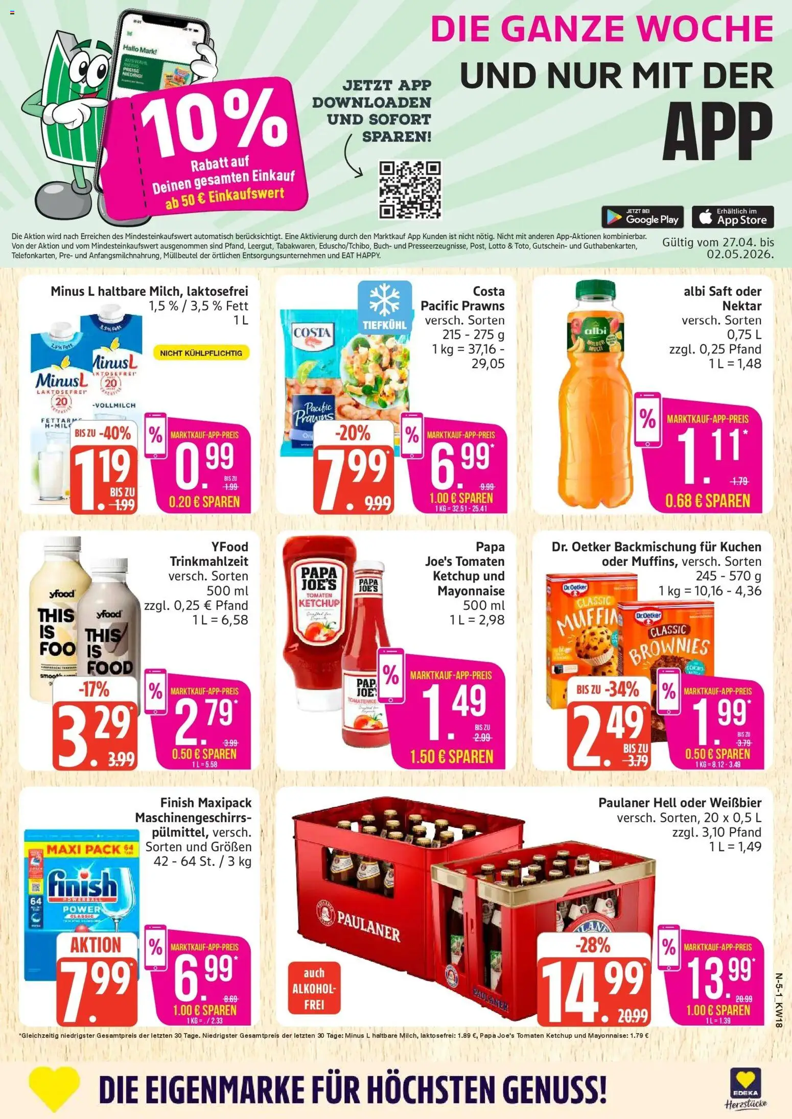 Marktkauf Prospekt Neuenkirchen	 – gültig ab 27.04.2026 | Seite: 5 | Produkte: Tomaten, Mayonnaise, Saft, Kuchen
