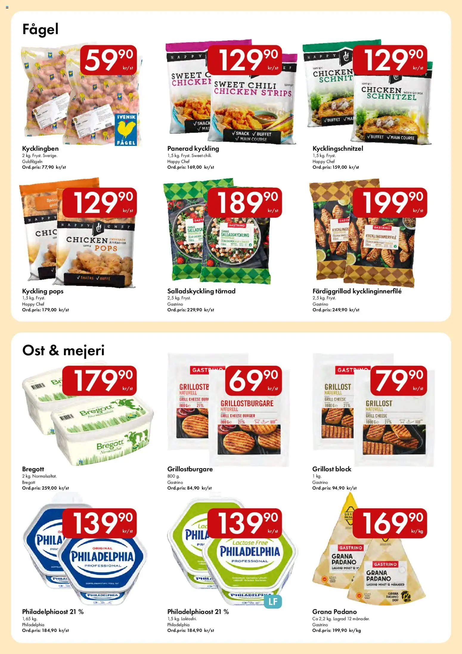 Snabbgross reklamblad aktuell från 01.06.2026 | Sida: 6 | Produkter: Grill, Grillost, Bregott, Chili