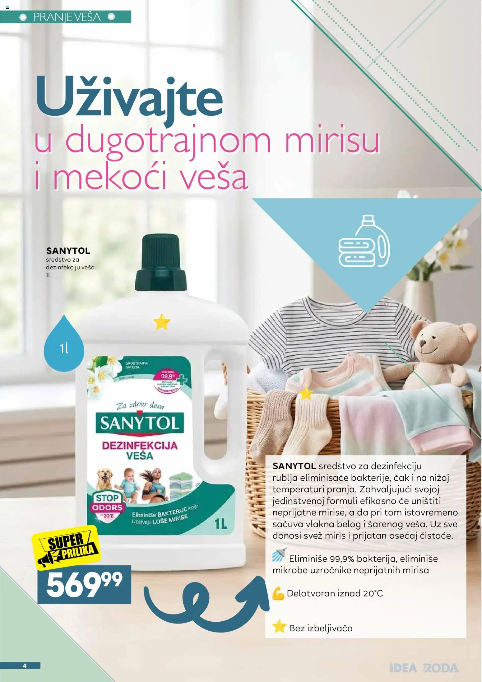 Idea katalog - važi od 31.08.2026 | Strana: 4 | Proizvode: Miris, Sanytol