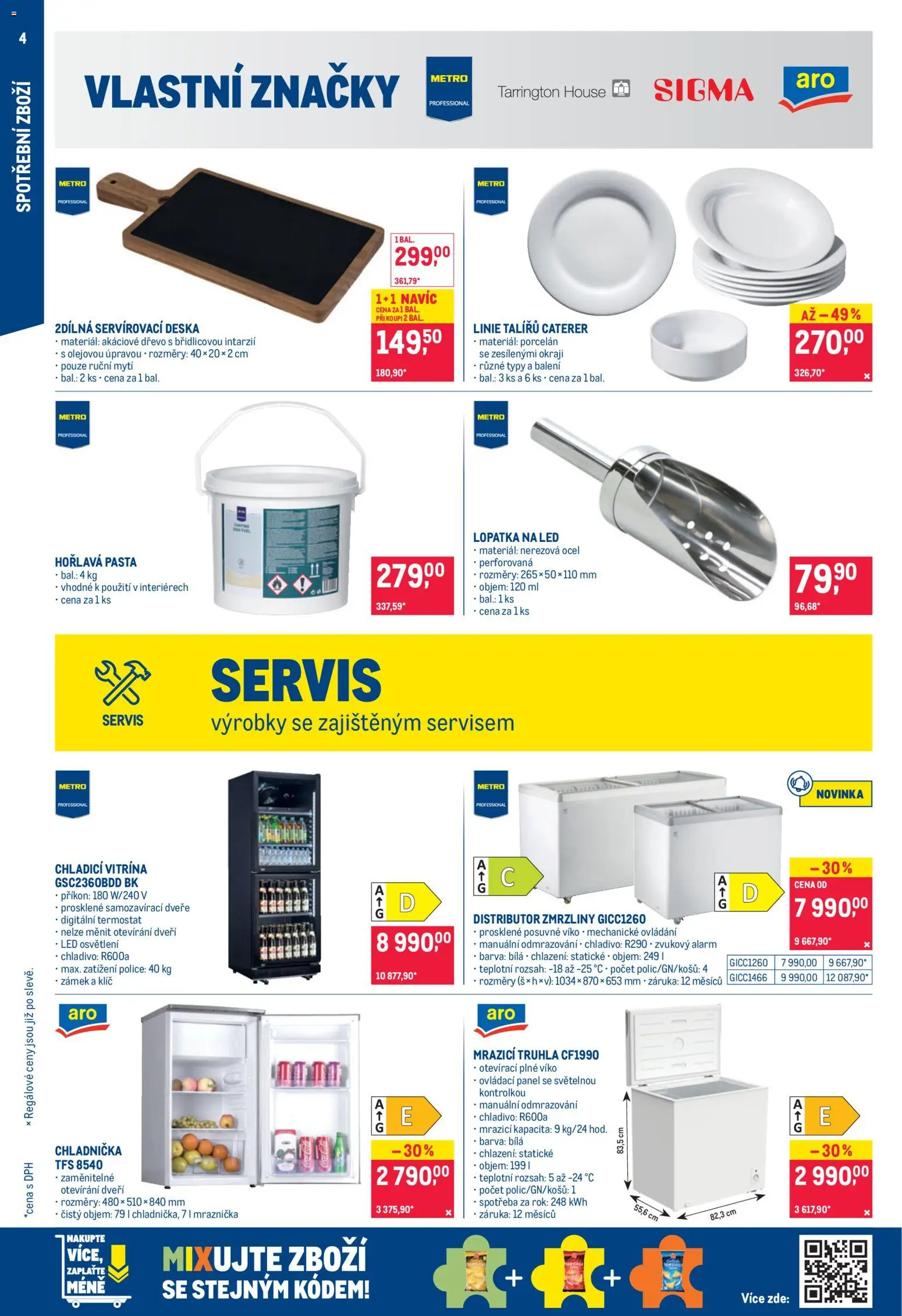 Makro leták - Nepotravinové zboží od 03.06.2026 | Strana: 4 | Produkty: Zmrzliny, Vitrína, Lopatka, Truhla