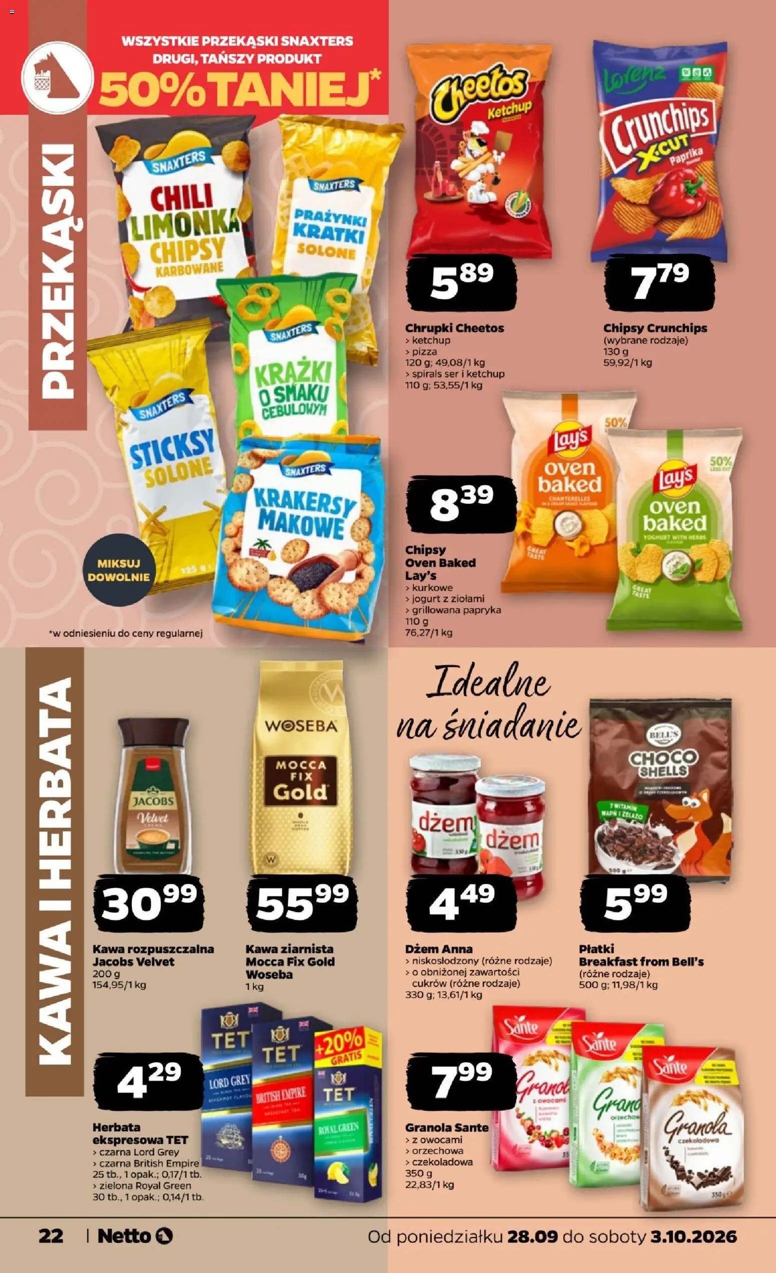 Netto gazetka od poniedziałku od 28.09.2026 | Strona: 22