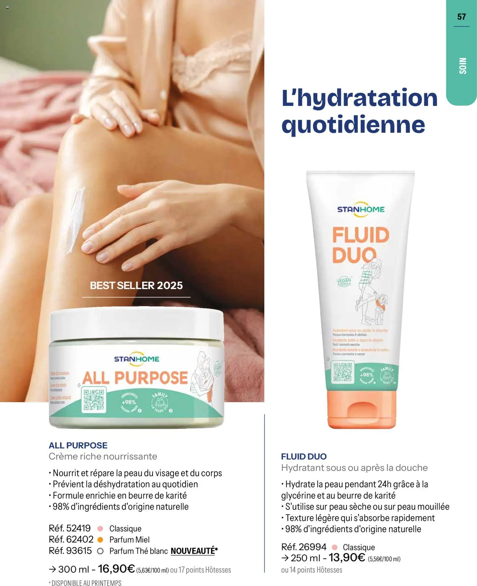 {H1} | Page: 57 | Produits: Parfum, Douche, Beurre, Crème