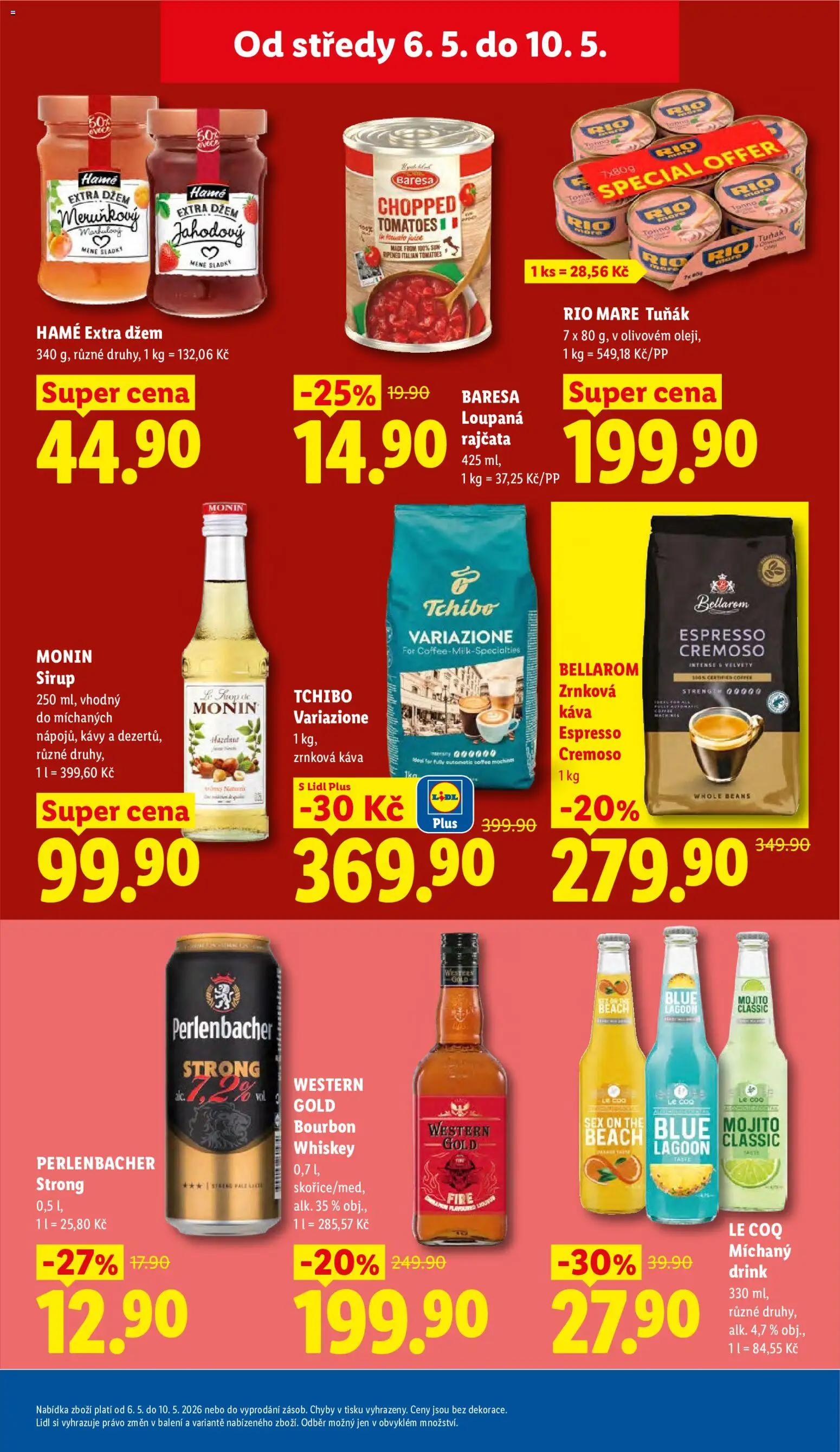 Lidl leták od 06.05.2026 | Strana: 27 | Produkty: Bourbon, Tchibo, Sirup, Mojito