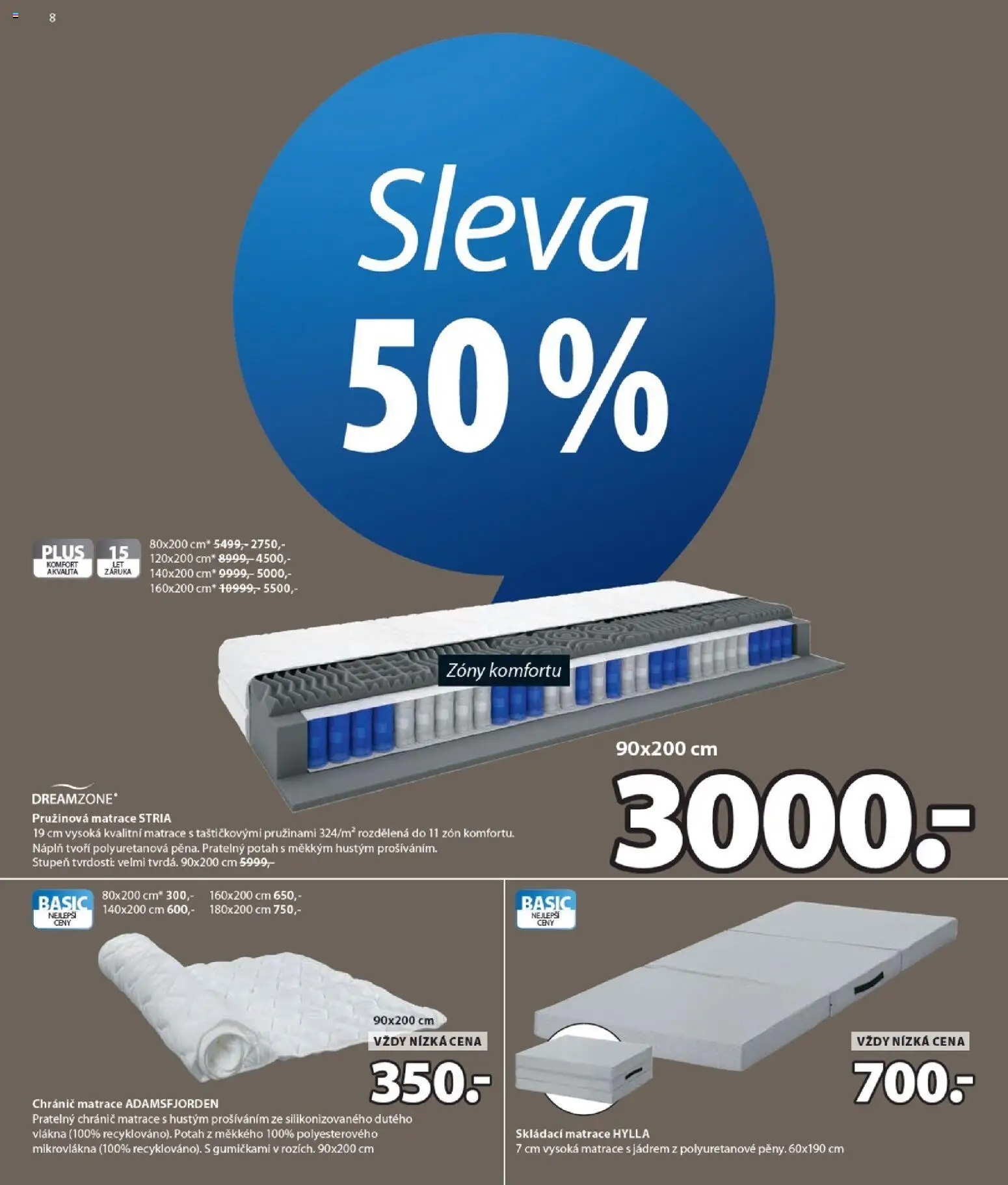 JYSK leták - Slevy od 26.08.2026 | Strana: 8