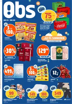 Forhåndsvisning av Coop Obs kundeavis gyldig fra 08.06.2026
