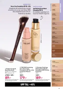 THE ONE Everlasting Sync Stress-Free Foundation SPF 20 + UVA protection Natural, 30 ml. - Förhandsvisning av reklamblad från butik Oriflame aktuell från 13.05.2026 | Sida: 21 | Produkter: Doft, Lavendel, Olja, Serum