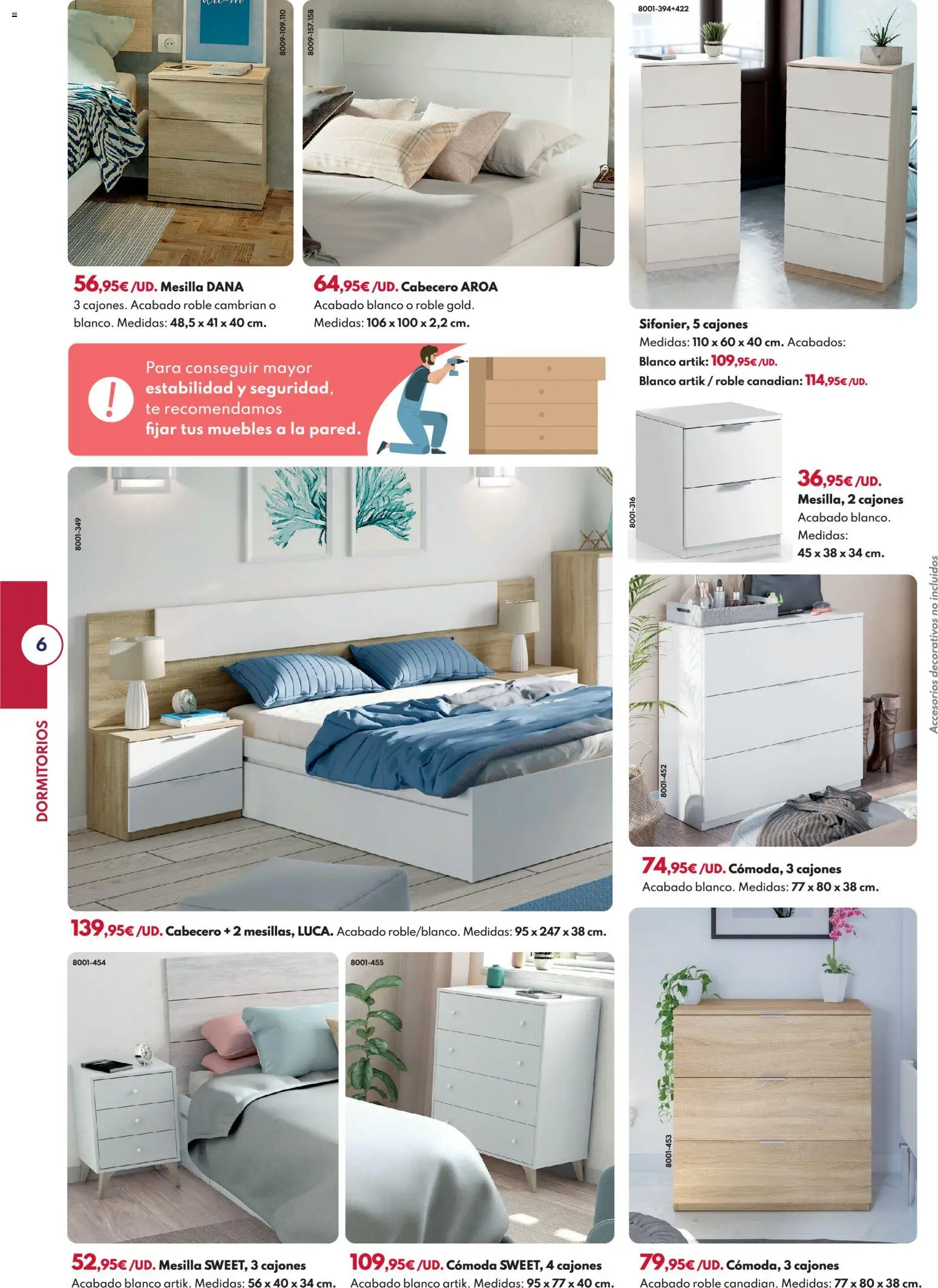 BricoCentro - Folleto Vuelta al Cole │ válido desde el 24/08/2026 | Página: 6 | Productos: Cómoda, Té, Muebles