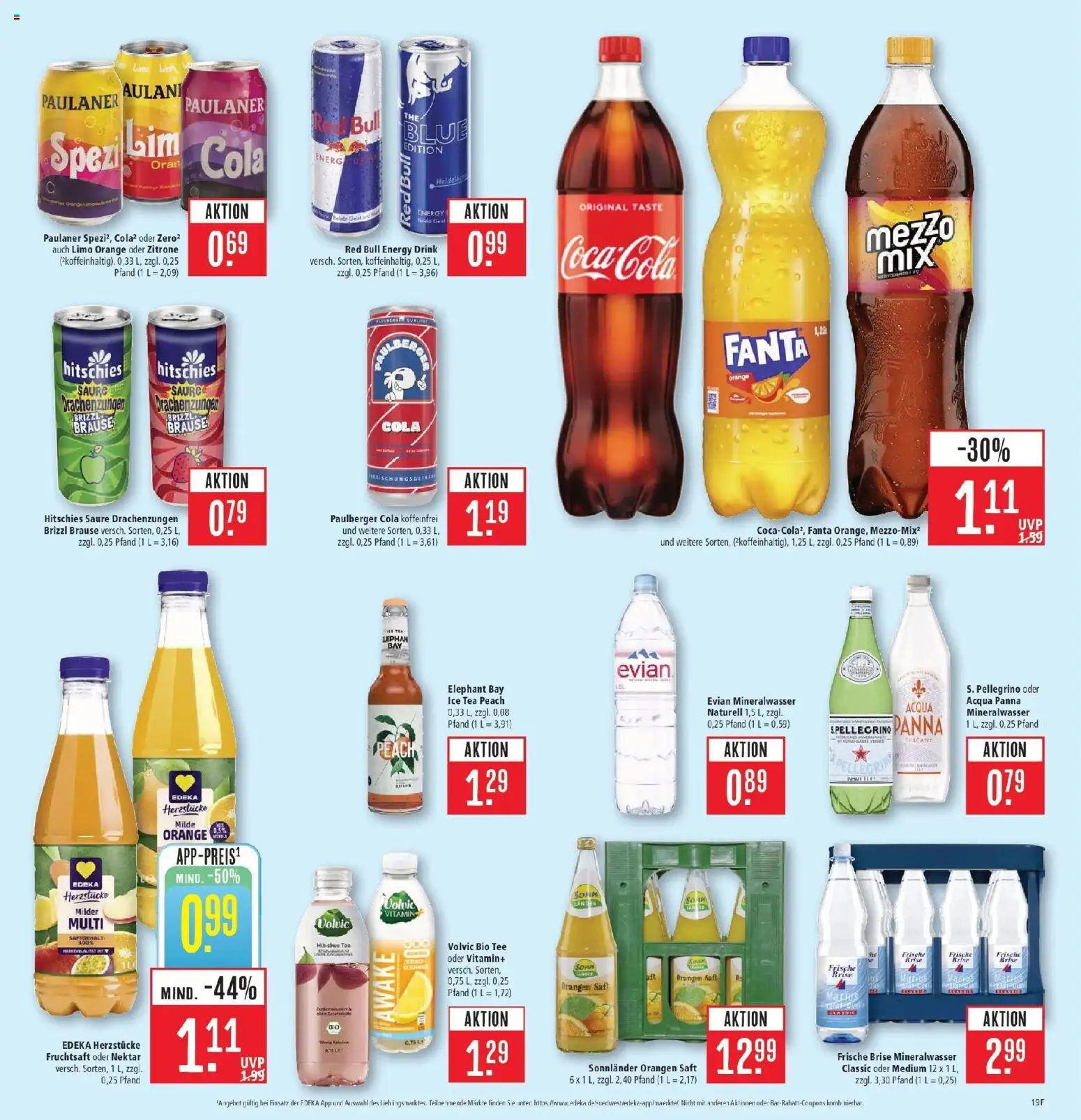 Marktkauf Prospekt Schorndorf (ab 21.09.2026) » Angebote online | Seite: 23 | Produkte: Red bull, Coca cola, Fruchtsaft, Paulaner