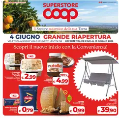 Anteprima del volantino COOP volantino Superstore Lentini valido a partire dal 04.06.2026
